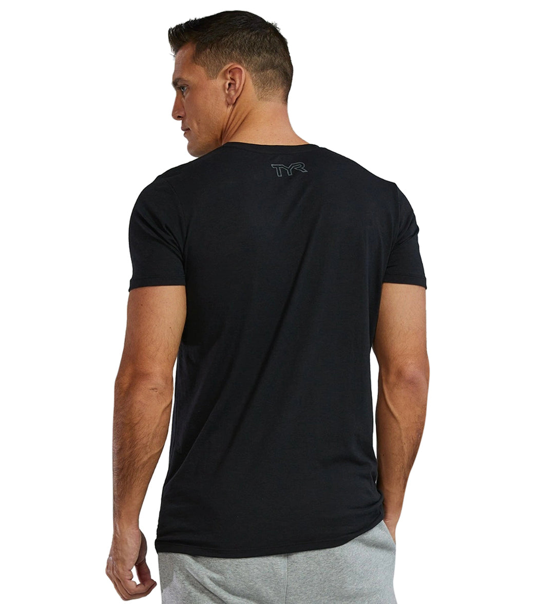 TYR Unisex Ulltasoft Lightweight Big Logo Tech T-Shirt、mySite、noshort