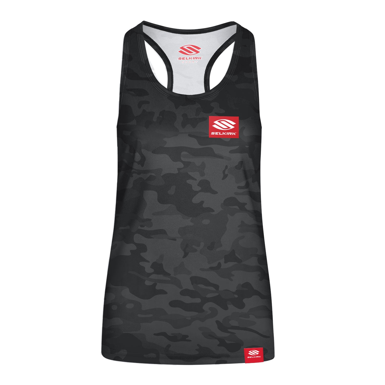 Selkirk Women's Red Label Tank Top - Camo - Stretch-Wik Technology、mySite、noshort