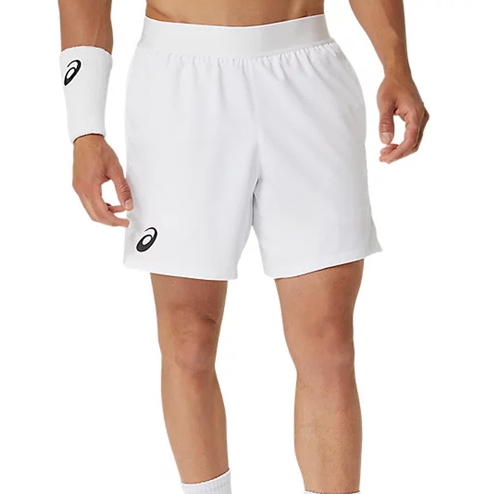 Asics Men's Match 7 Short - White