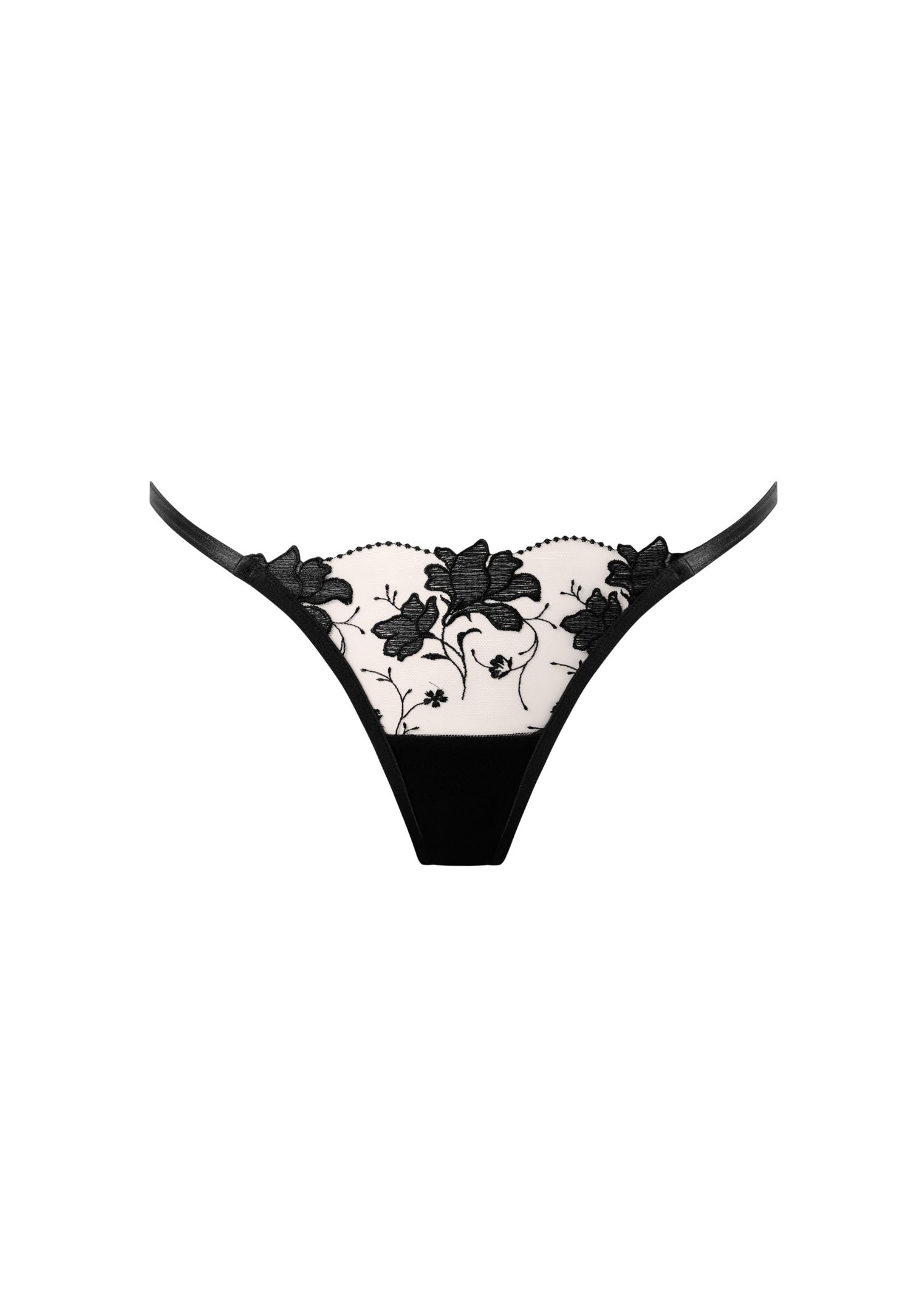  Yvette Panty (Black/Sheer)、mySite、justintrudeaud
