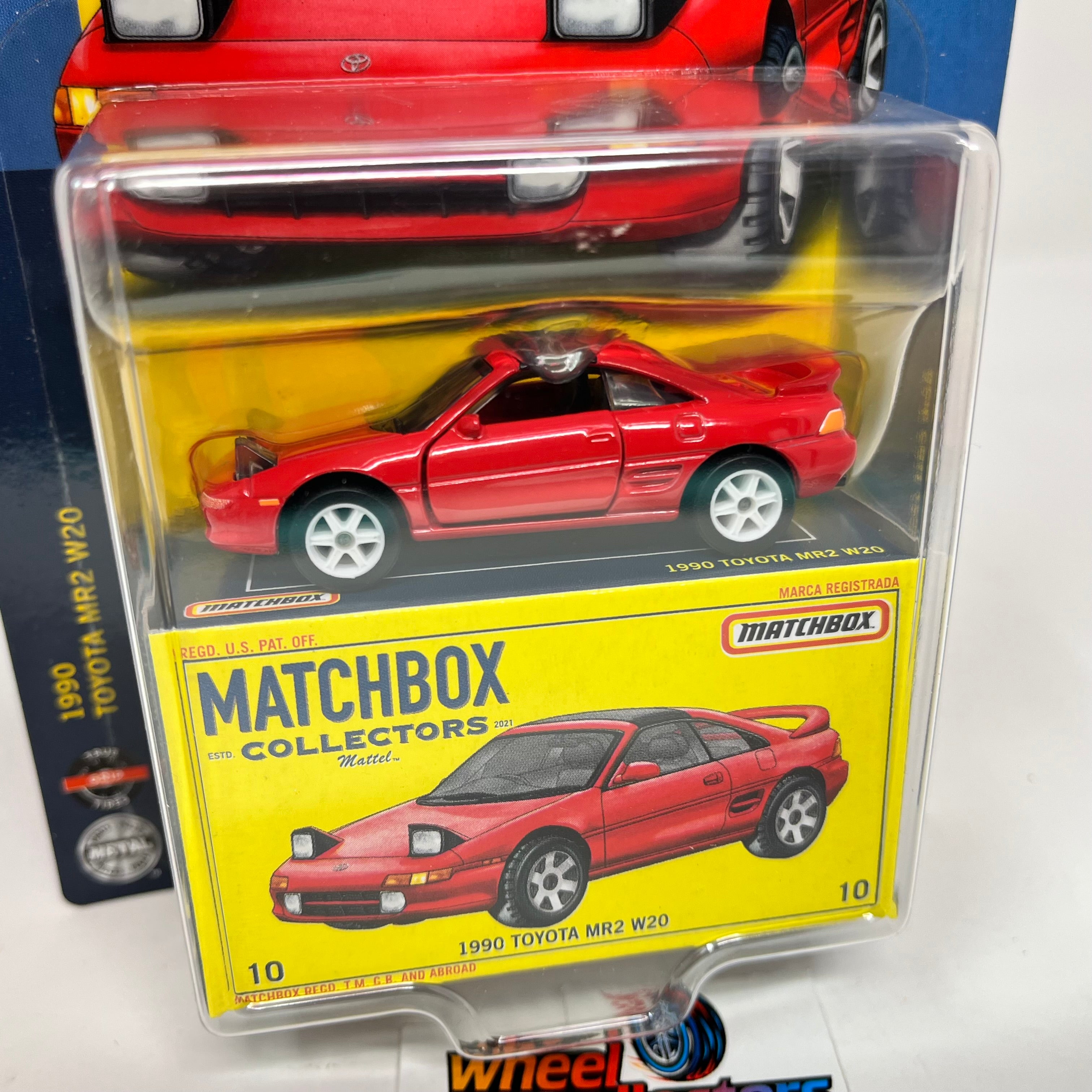 1990 Toyota MR2 W20 #10 * Head Lights Up & RHD * 2022 Matchbox Collectors、mySite、hgirdovlk