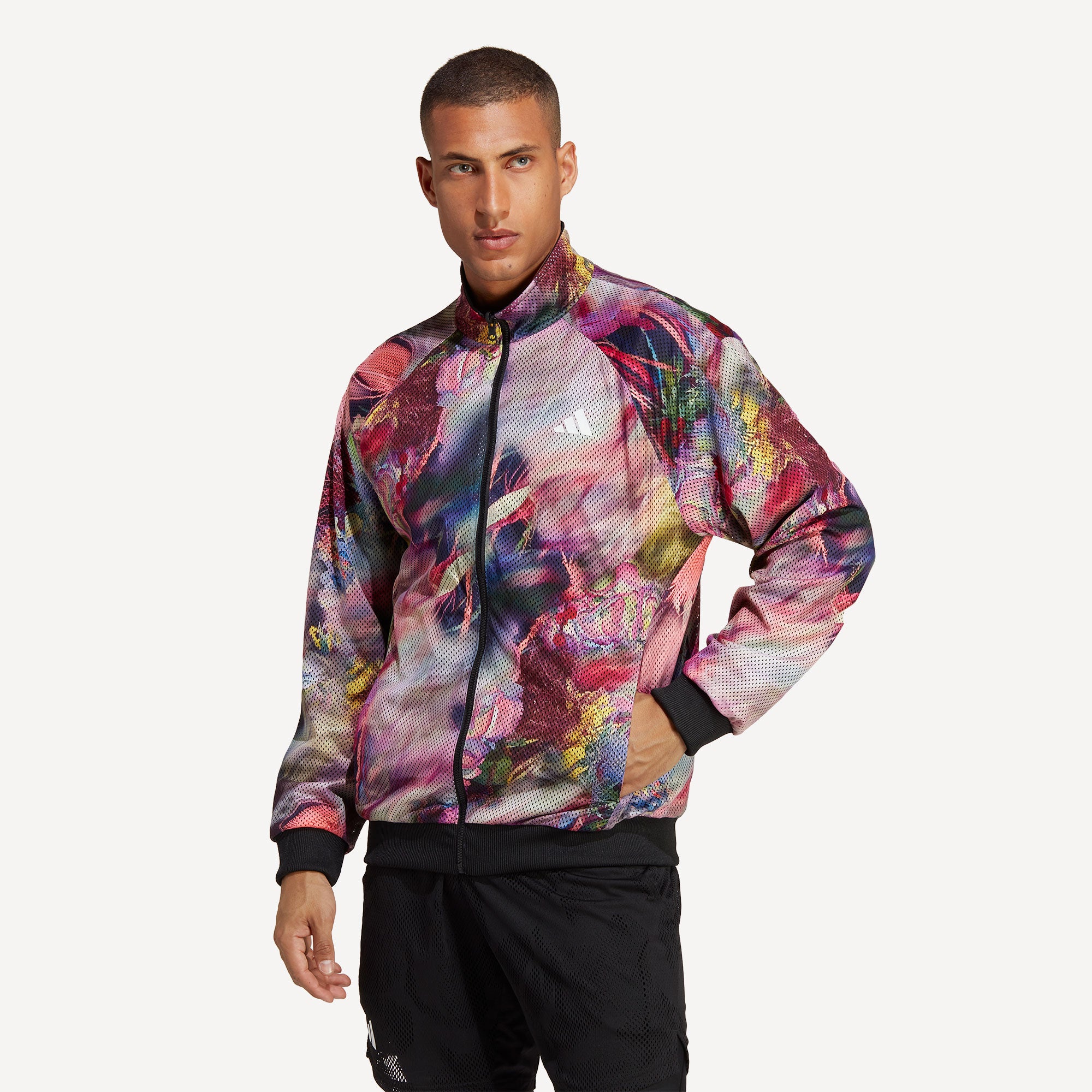 adidas Melbourne Men's Reversible Stretch Woven Tennis�Jacket