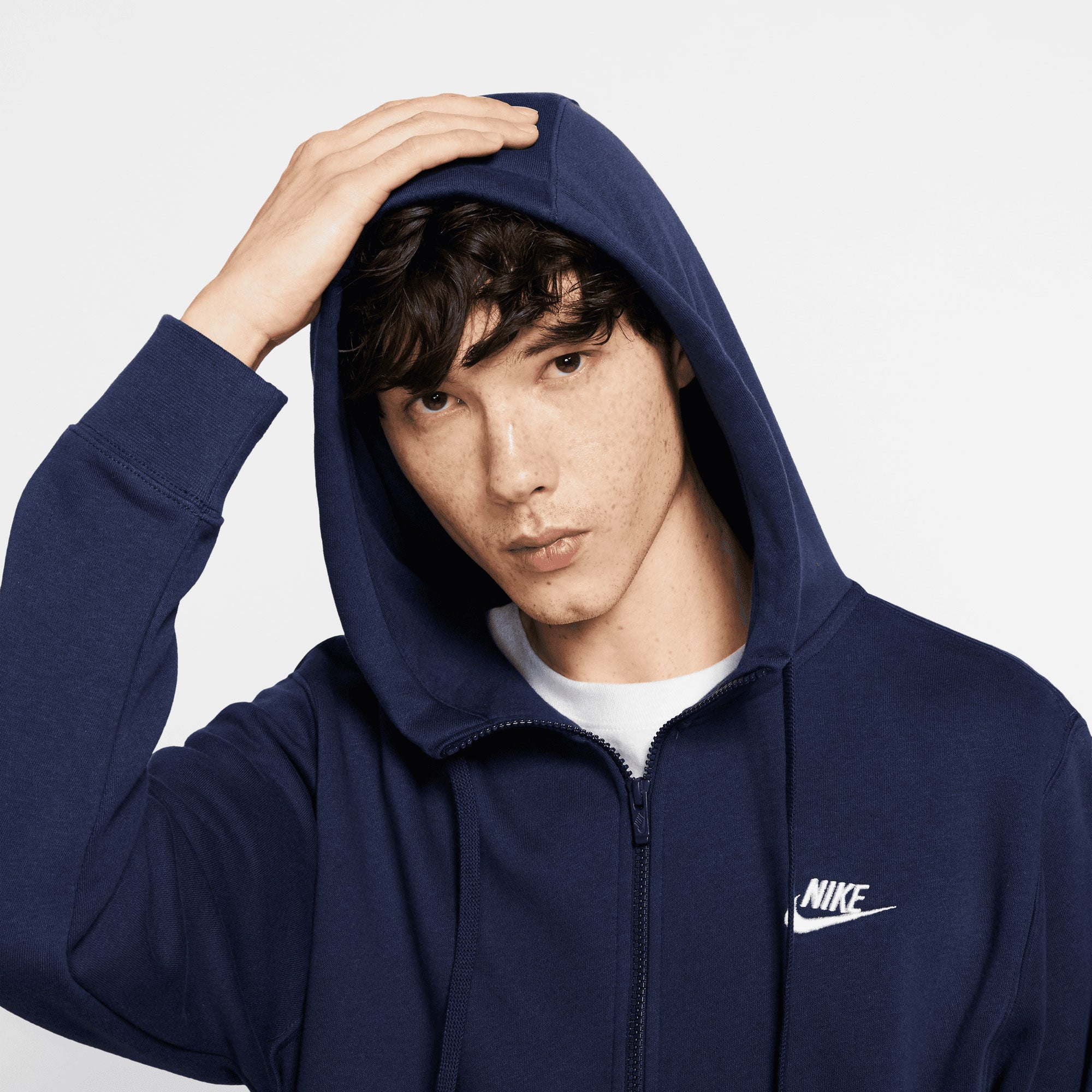 Nike Club Men's Fleece Full-Zip Hoodie