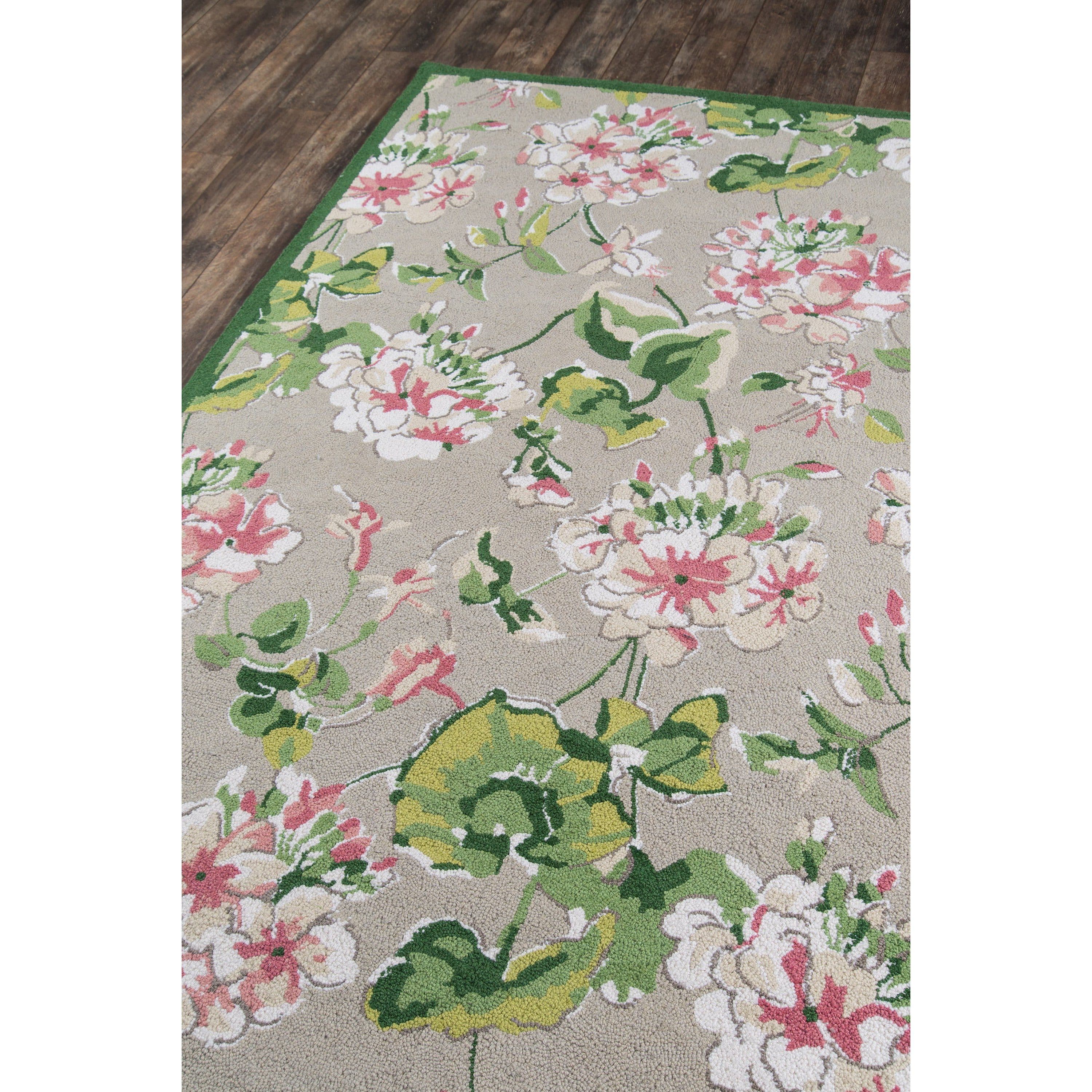 Summer Garden Isleboro Eve Grey Area Rug、mySite、gigharbornorthrealestate