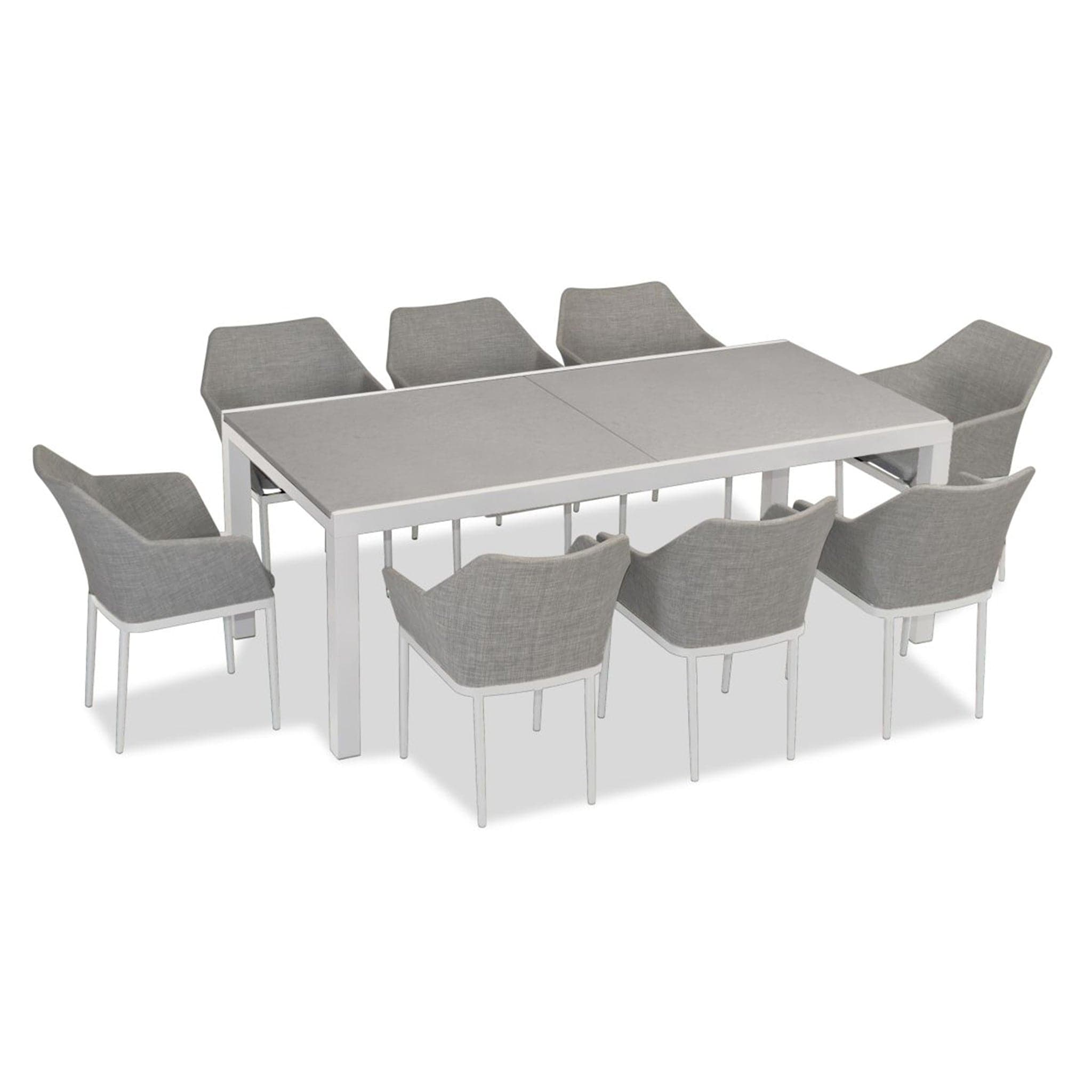 Tailor 9 Piece Extendable Dining Set、mySite、neckold