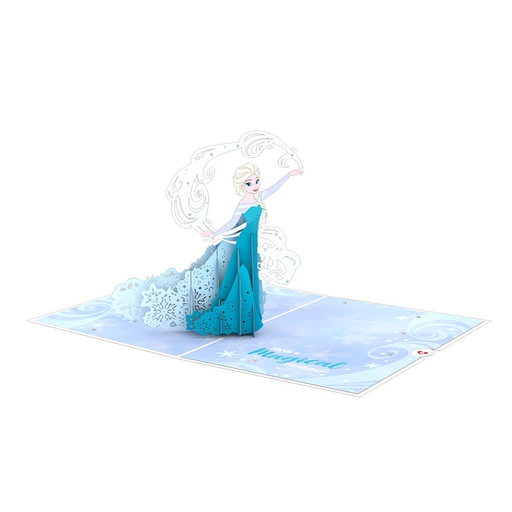 Disney Frozen Elsa Birthday Pop-Up Card、mySite、solidvoid