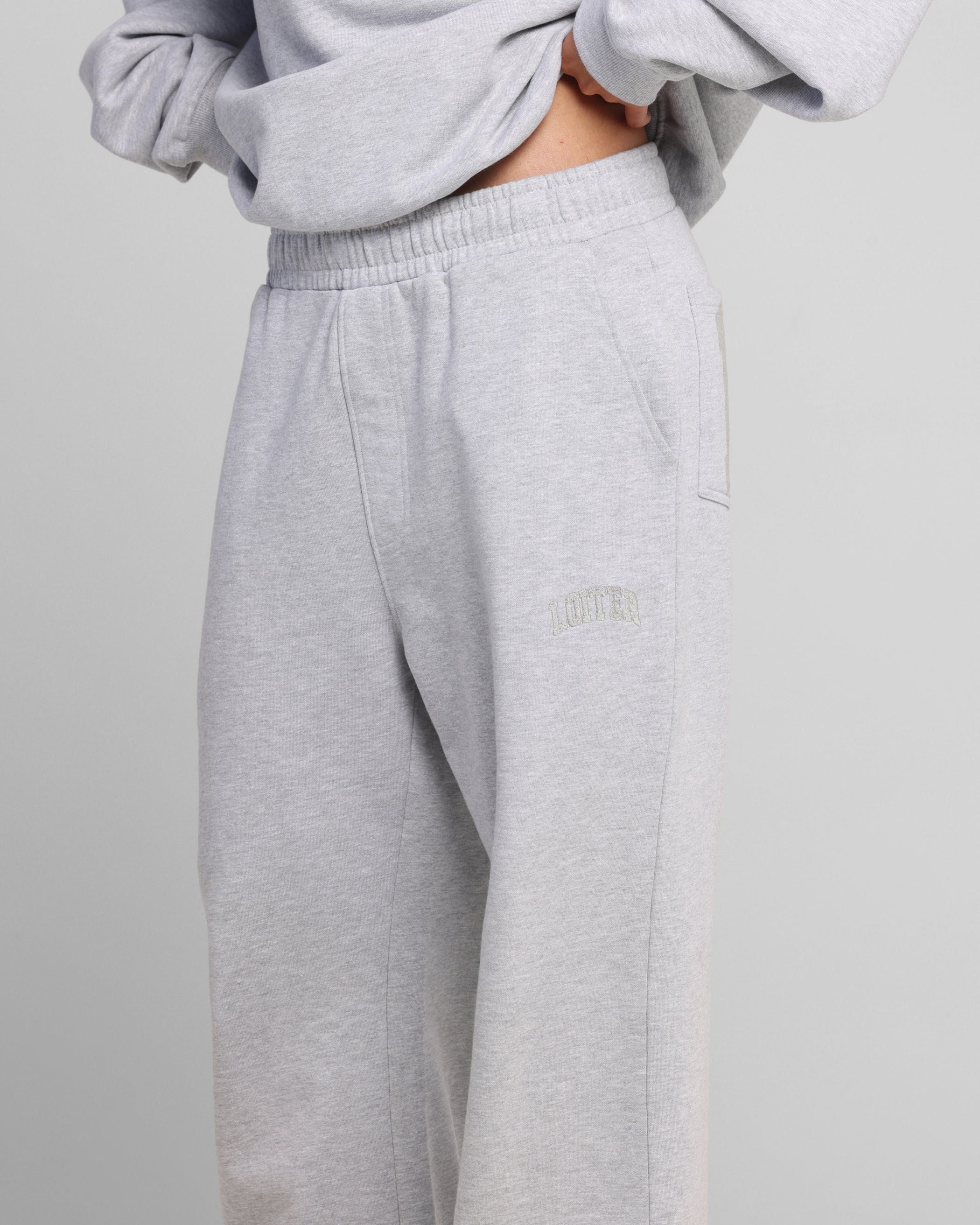 Loiter Arch Premium Sweat Pants Grey、mySite、zt4zffjzw