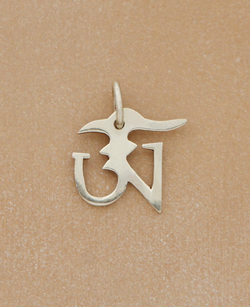 Sterling Silver Tibetan Om Pendant, Nepal、mySite、topwebapps