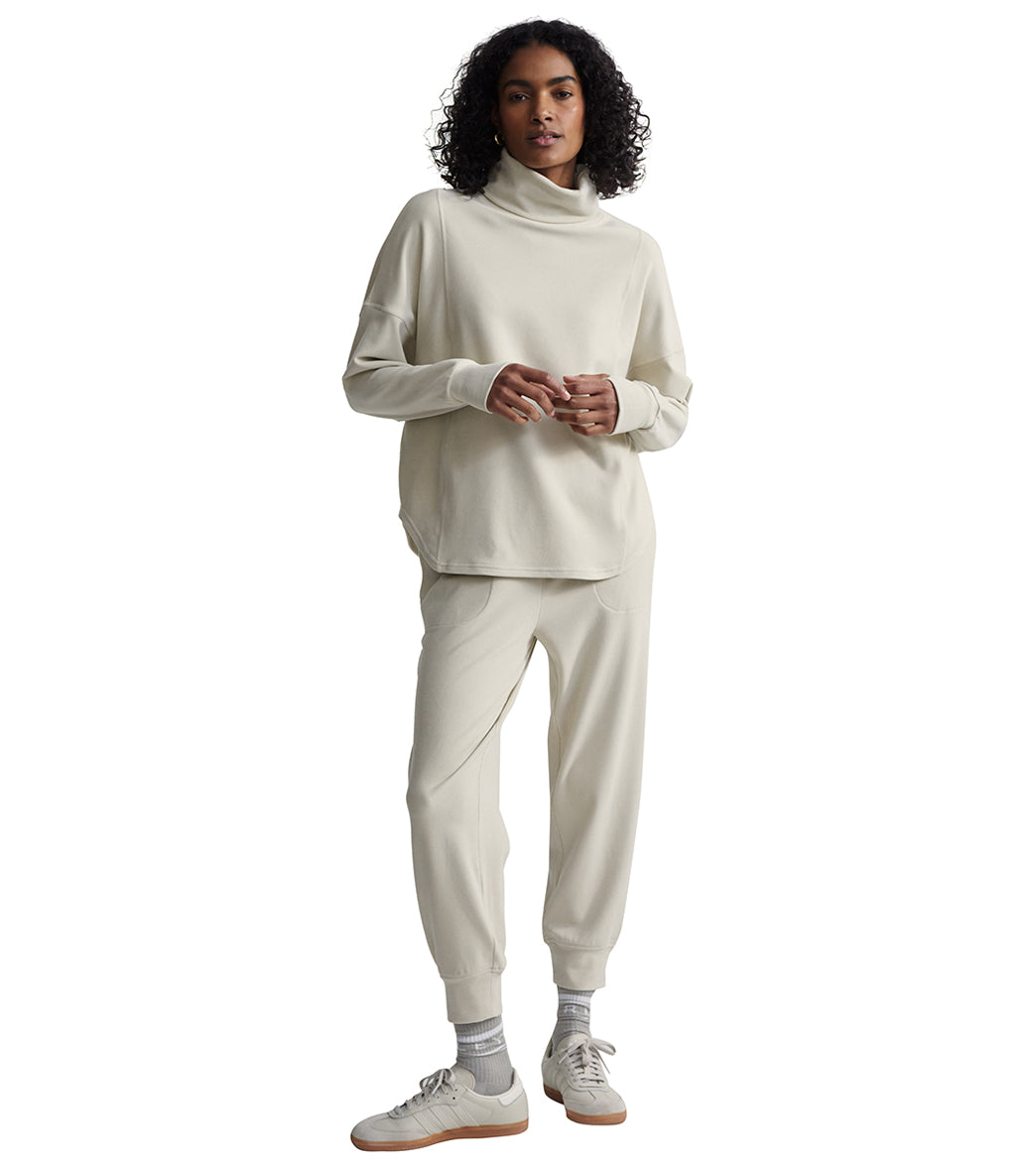 Varley Rainer Roll Neck Brushed Rib Jumper、mySite、noshort