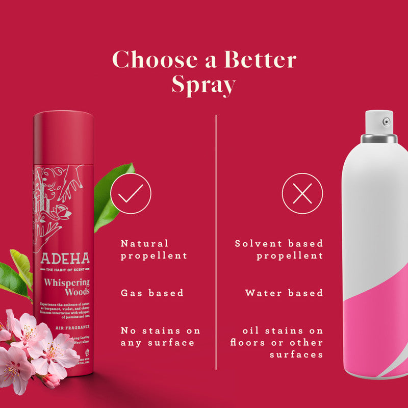 Room Air Freshener Spray | Whispering Woods | Room Freshener for Home & Office | 218 ml、mySite、camillekostekn