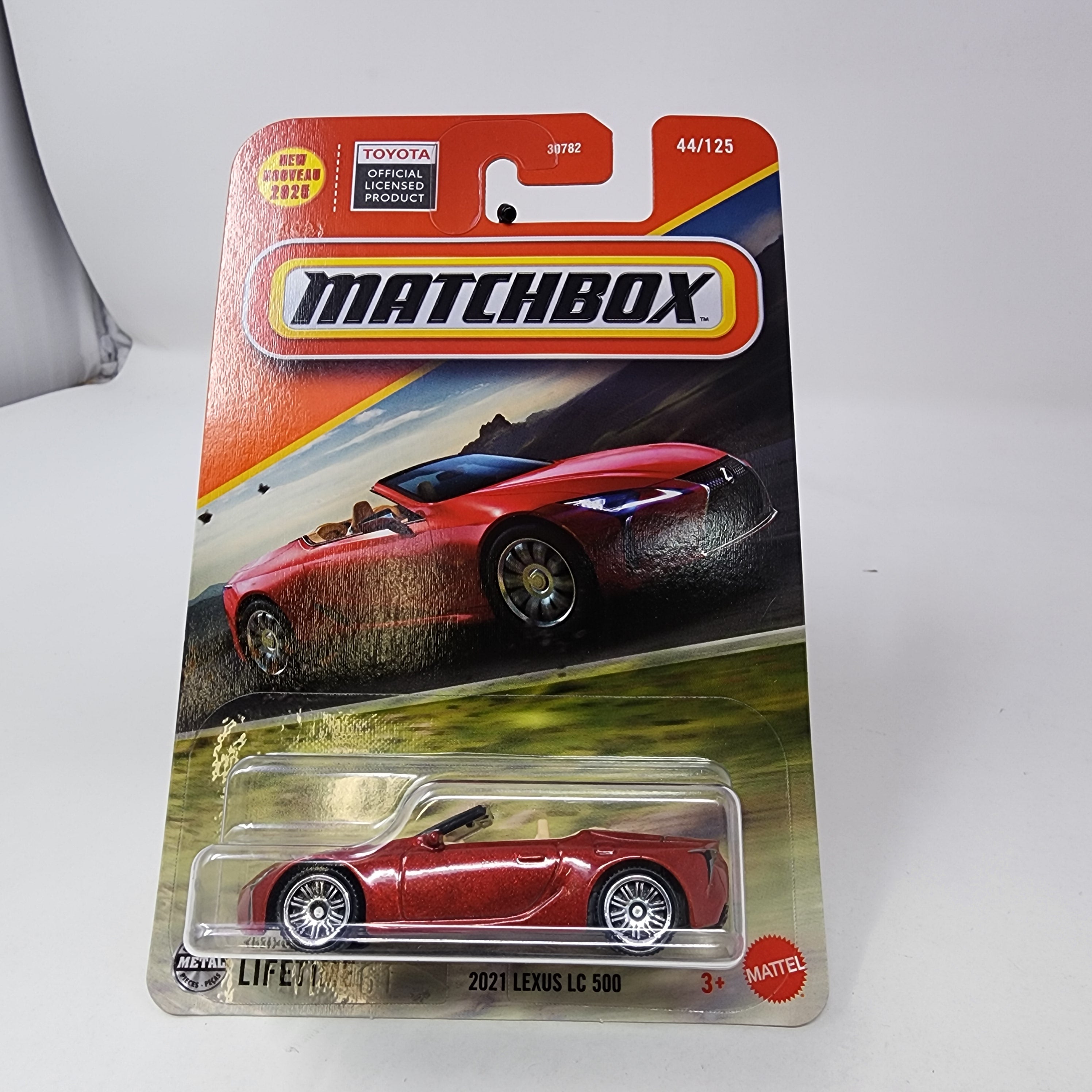 2021 Lexus LC 500 #44 * Burgundy * 2025 Matchbox Basic Case C、mySite、hgirdovlk