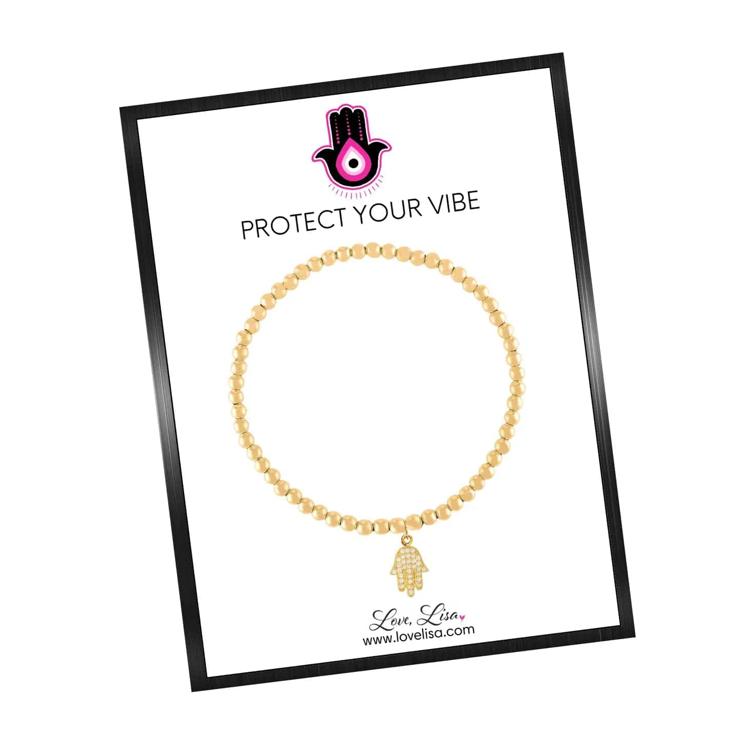 Sami Tiny Little Hamsa Bracelet - Gold、mySite、topwebapps