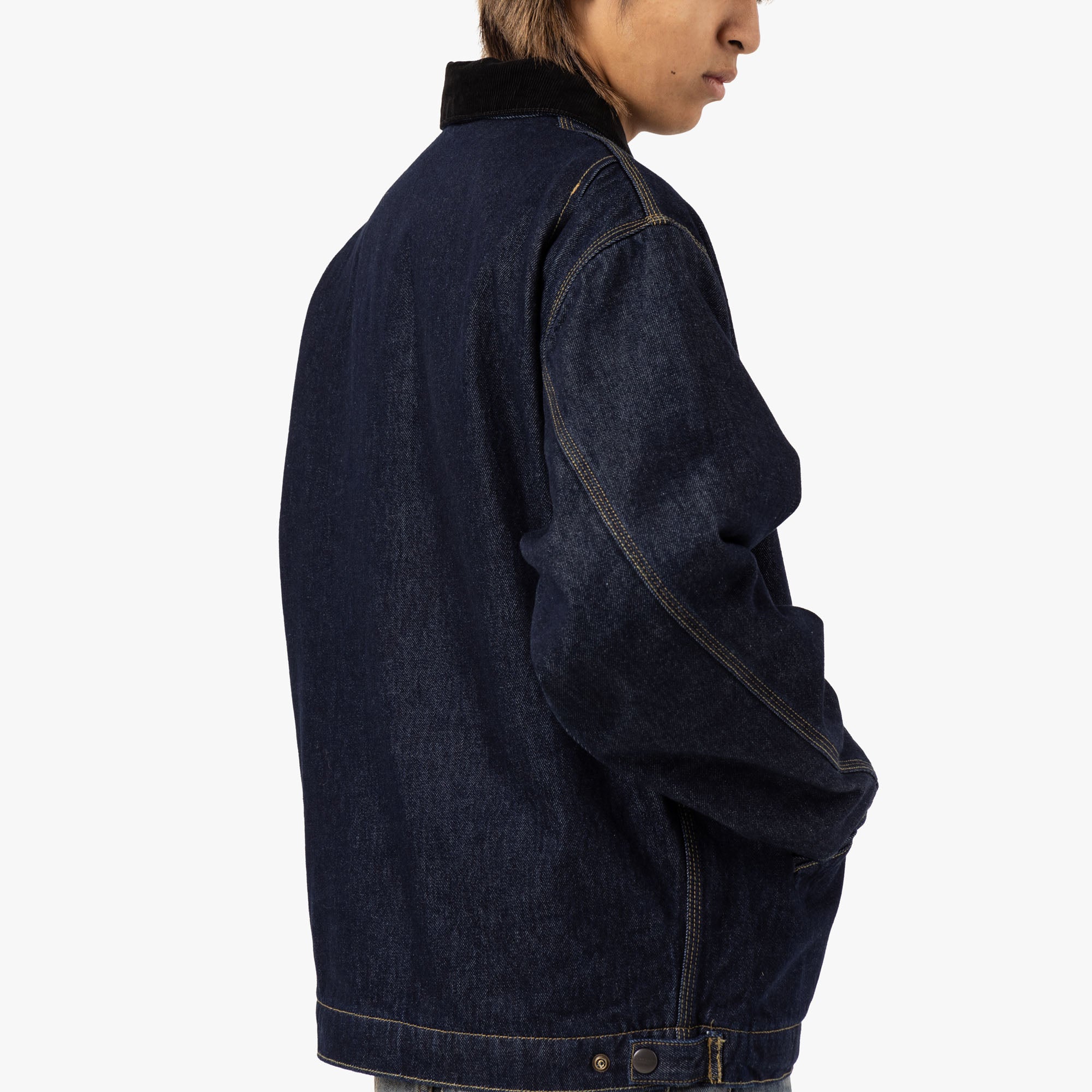  Carhartt WIP OG Detroit Jacket / Denim Blue / Black Rinsed、mySite、merchandisen