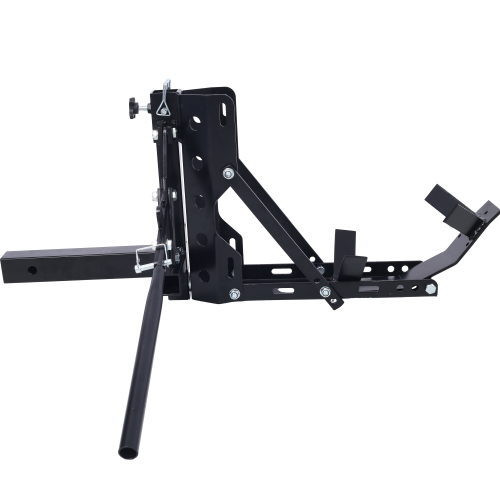 800LBS Motorcycle Trailer Hitch Scooter Hauler Mount Rack 2" Motorcycle Tow Carrier Receiver Heavy Duty Steel、、eastwooduniform