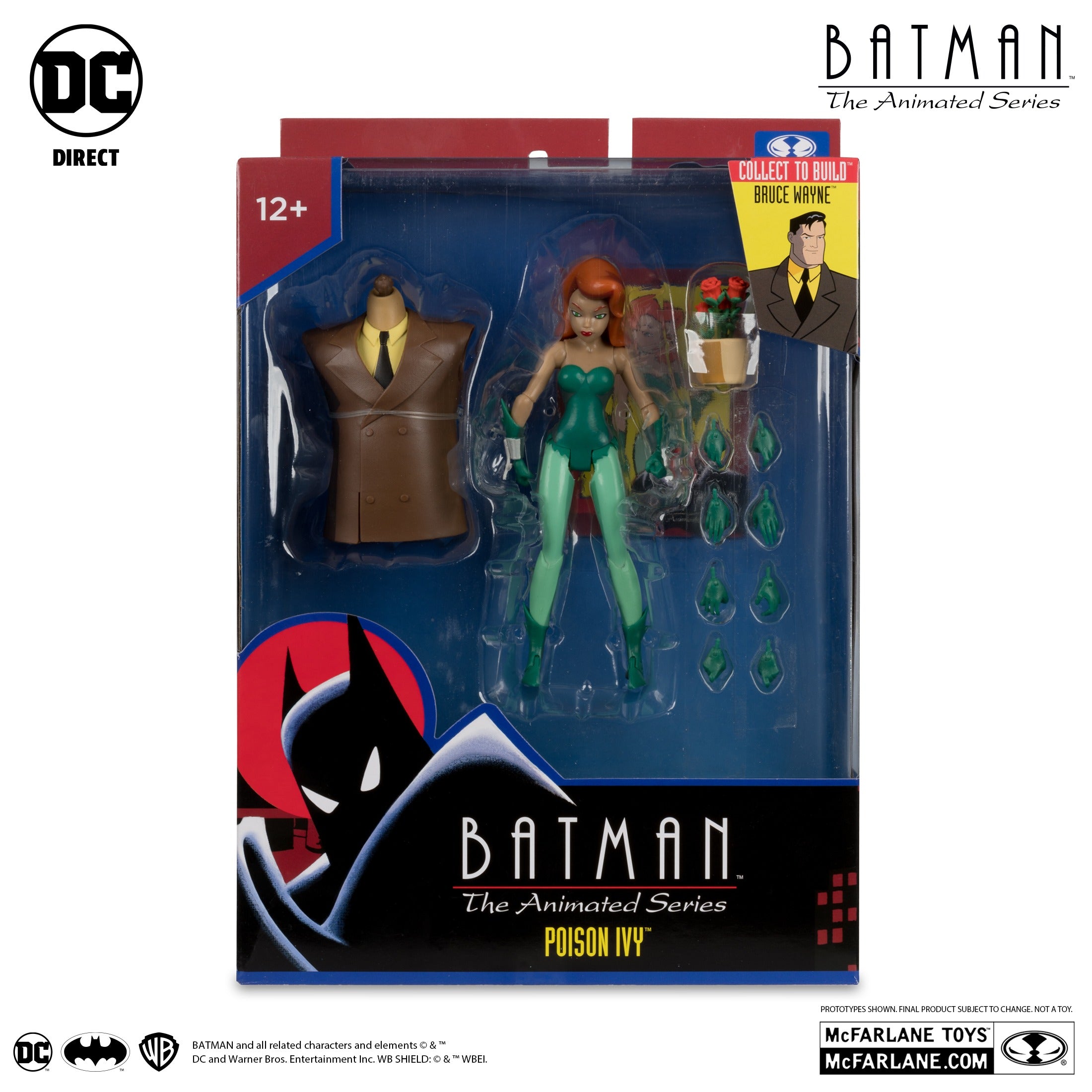DC Direct Exclusive Batman The Animated Series COMPLETE SET OF 4 (Bruce Wayne BAF)、mySite、hgirdovlk