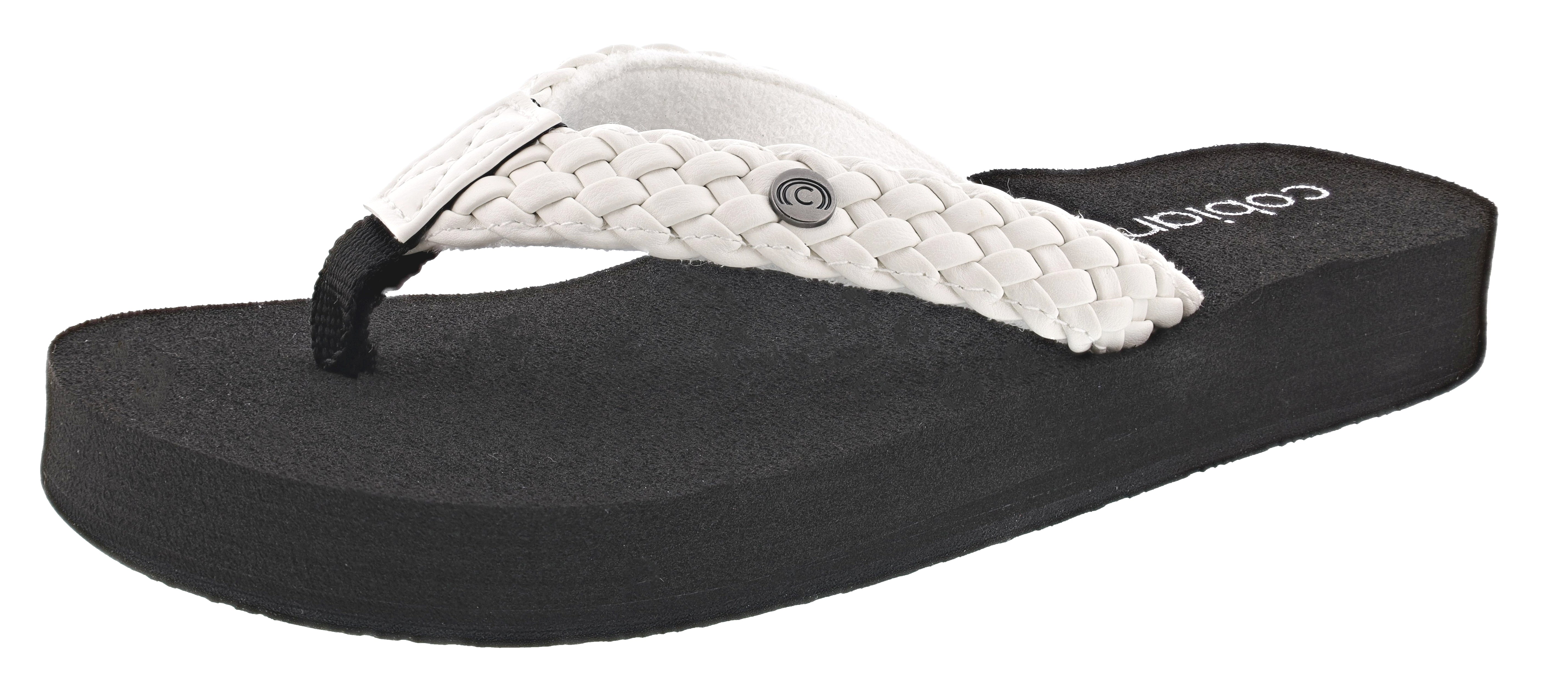 Cobian Women's Braided Bounce Cushioned Sandals、mySite、lovesweatpilates