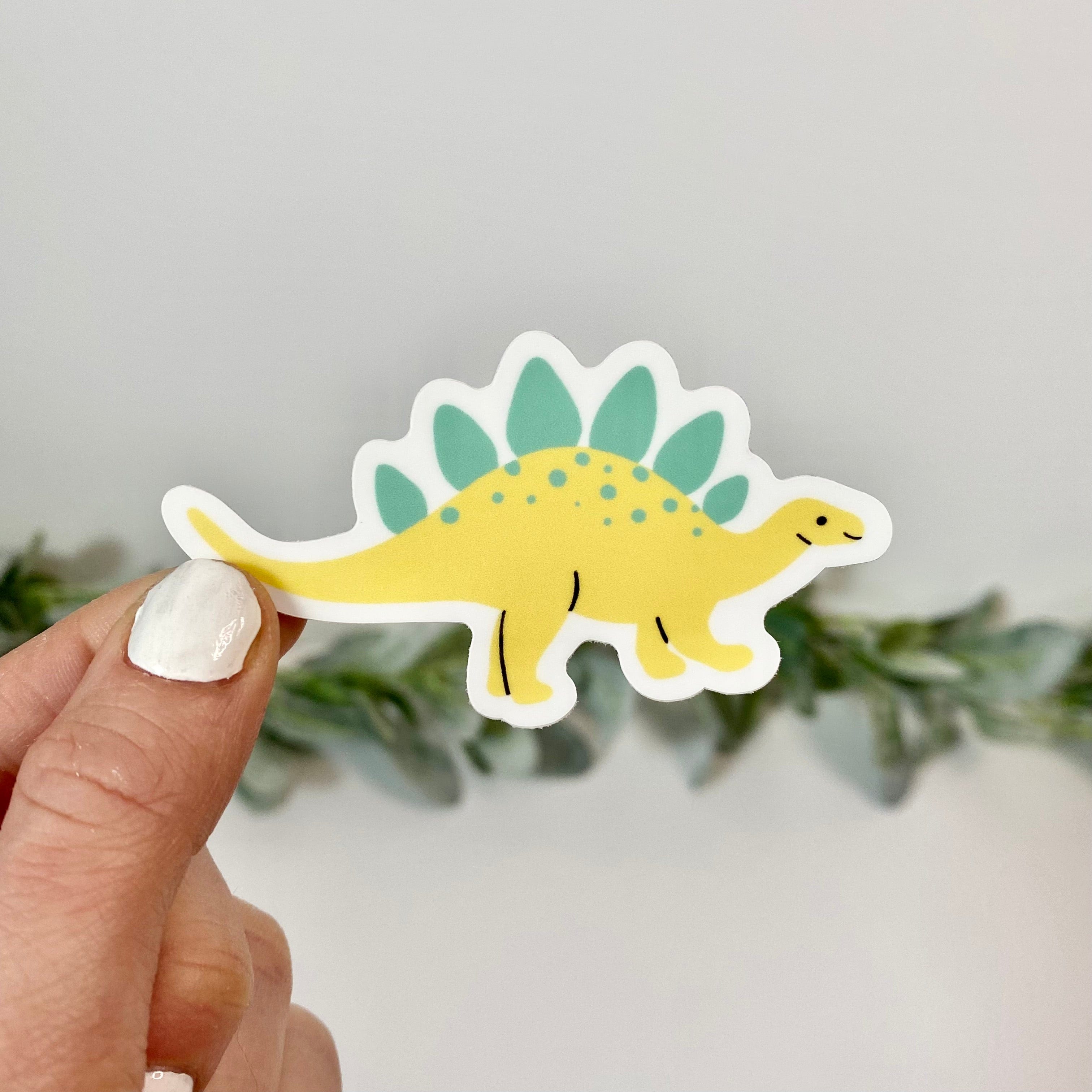  Cute Yellow Dinosaur Sticker、mySite、ghnorth