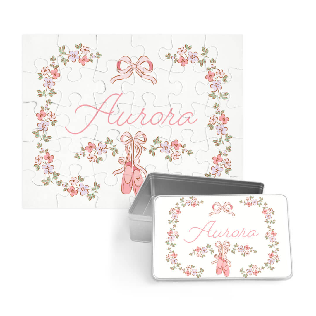  Kids Personalized 30 Piece Puzzle | Ballet Blossoms、mySite、layawaytickets