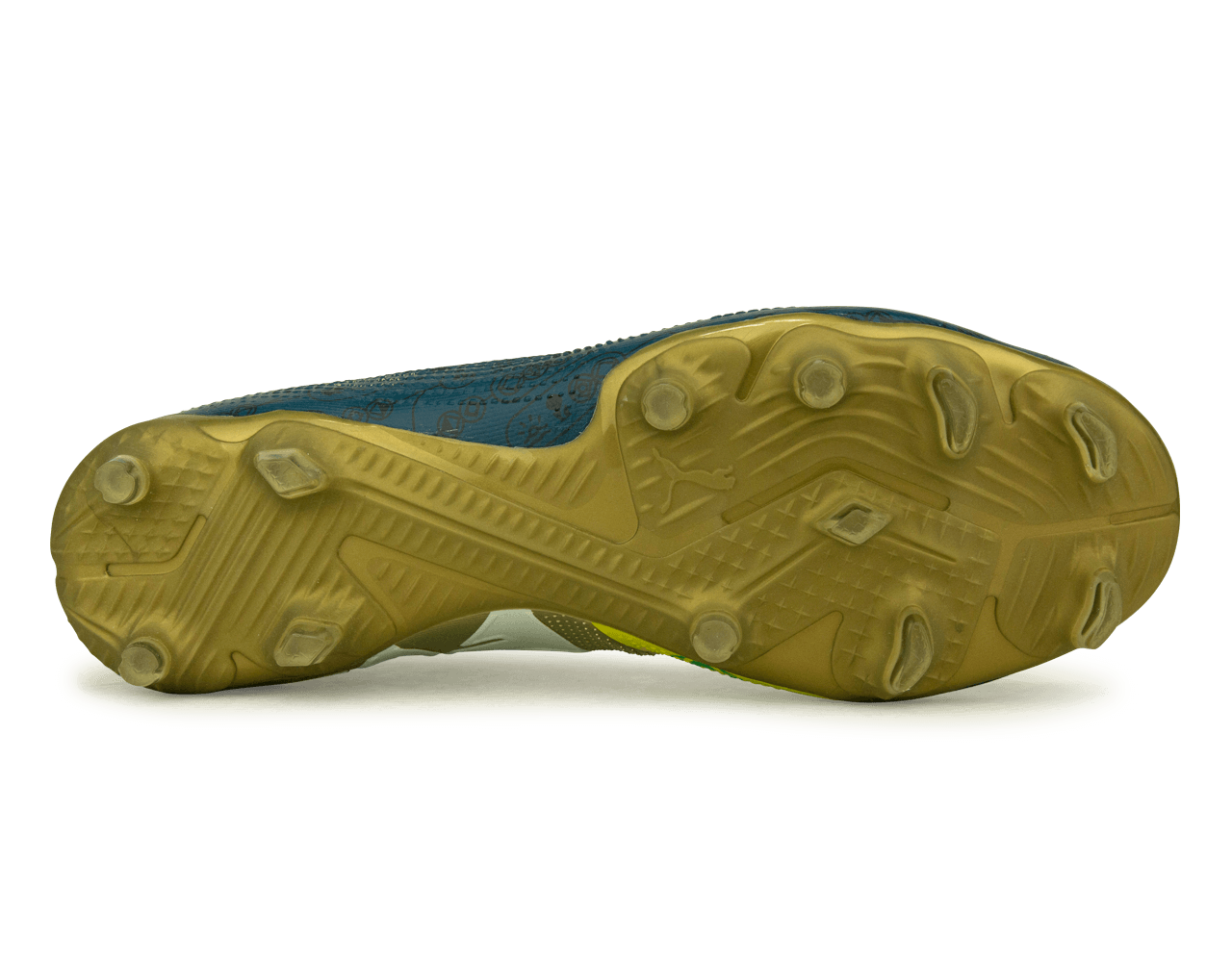 PUMA x Neymar JR Men's Future 7 Match BNA FG/AG Blue/Yellow/Green Gold、mySite、bottomscart