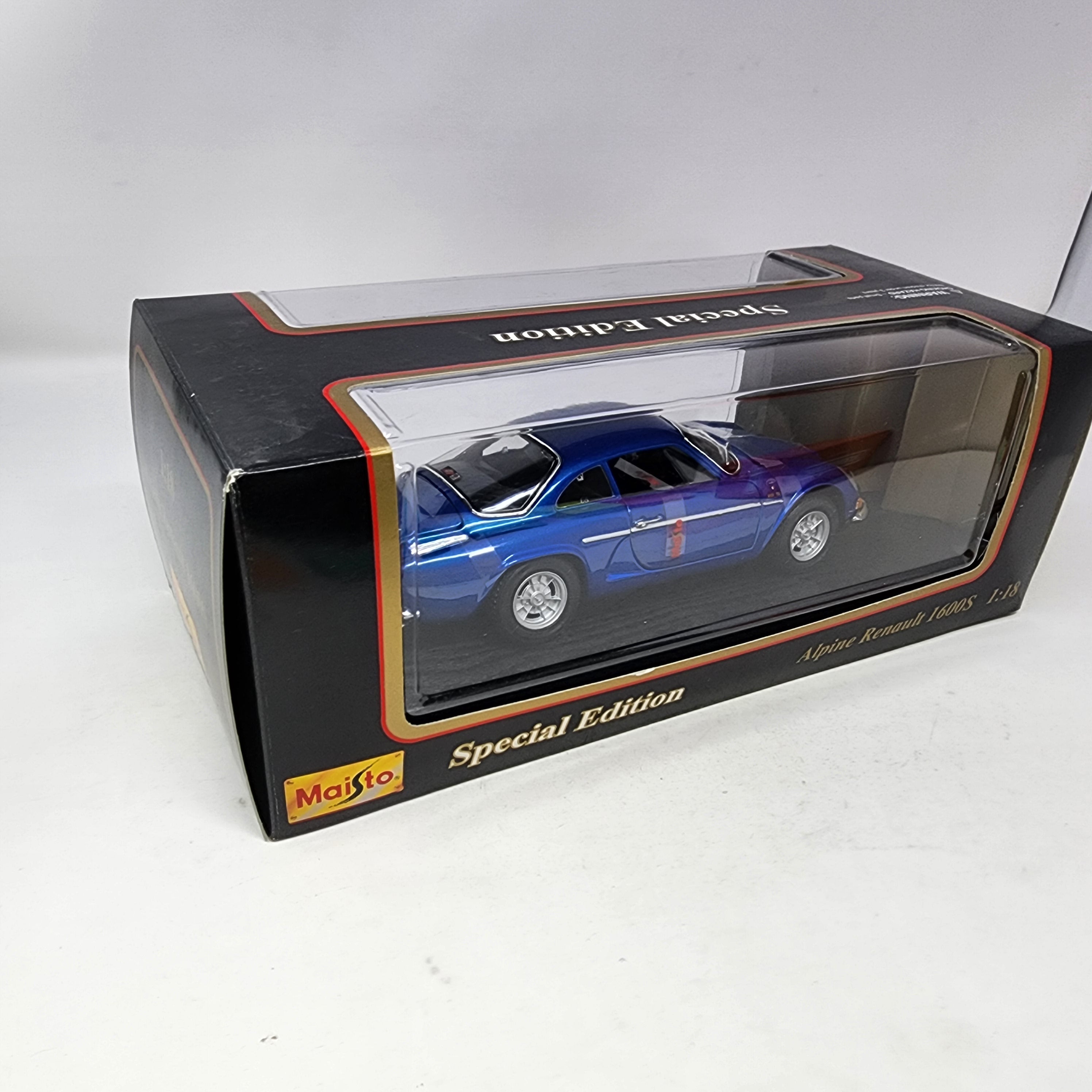 Alpine Renault 1600S * Blue * Maisto Special Edition 1/18 Scale、mySite、hgirdovlk
