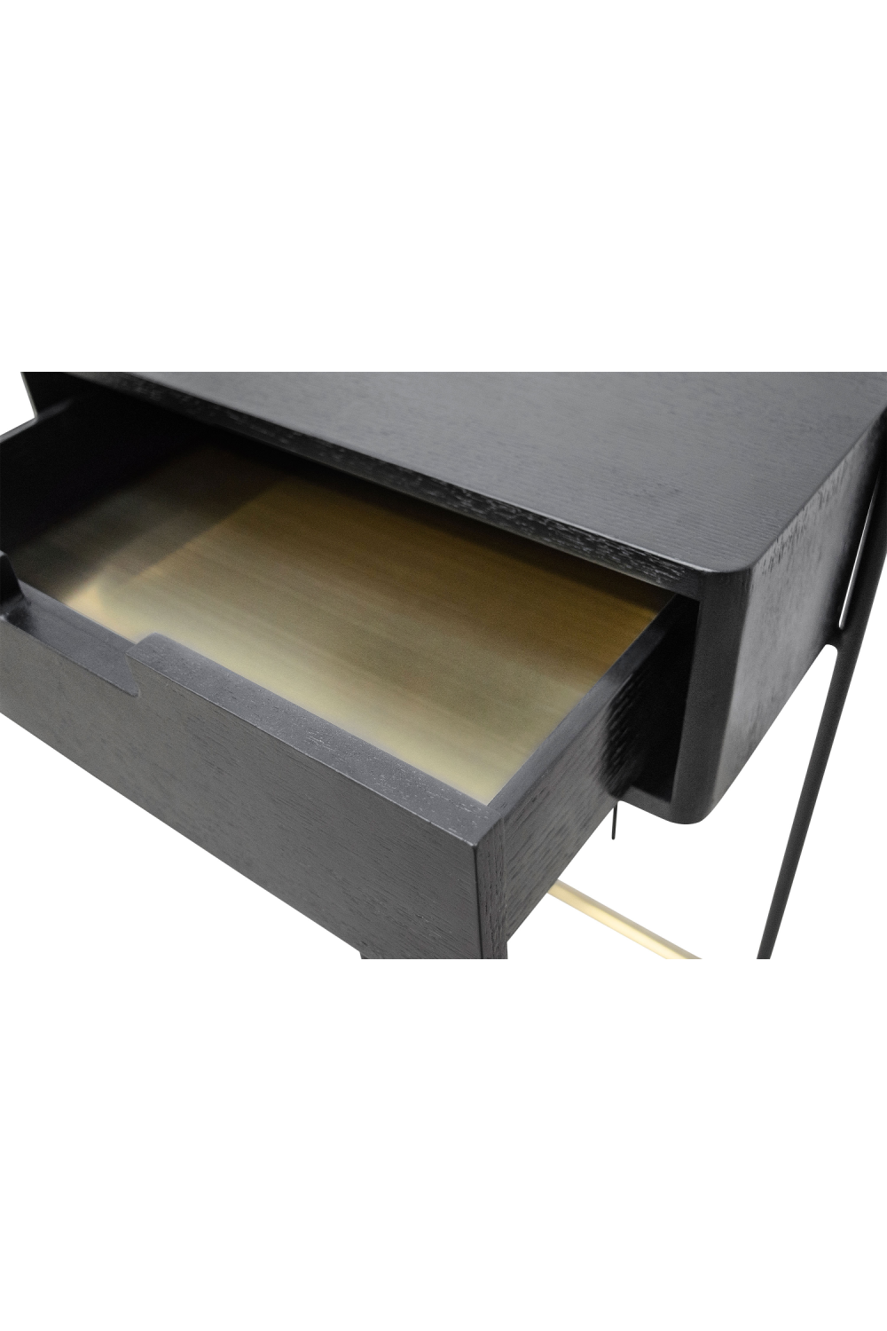 Black One-Drawer Cabinet | Versmissen Highline、mySite、neckold