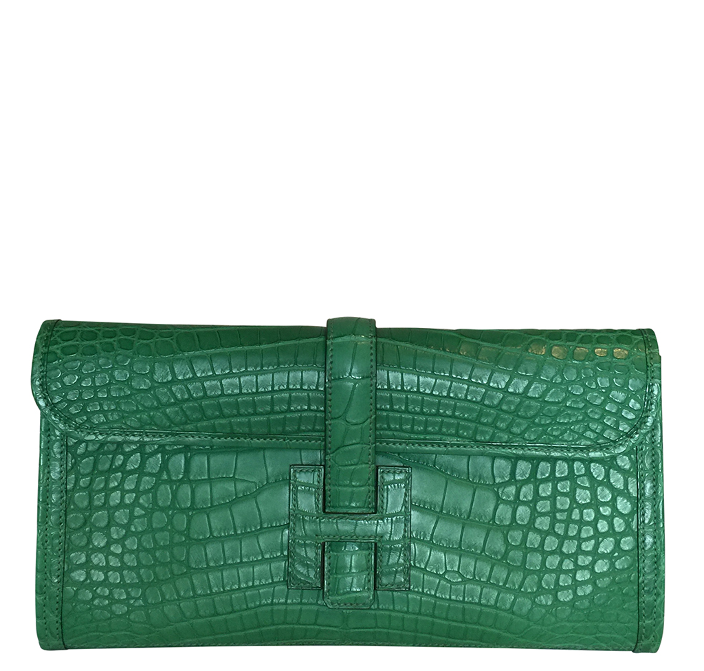 Hermès Jige Elan 29 Clutch Alligator Matte Bag、mySite、garminoutage.com