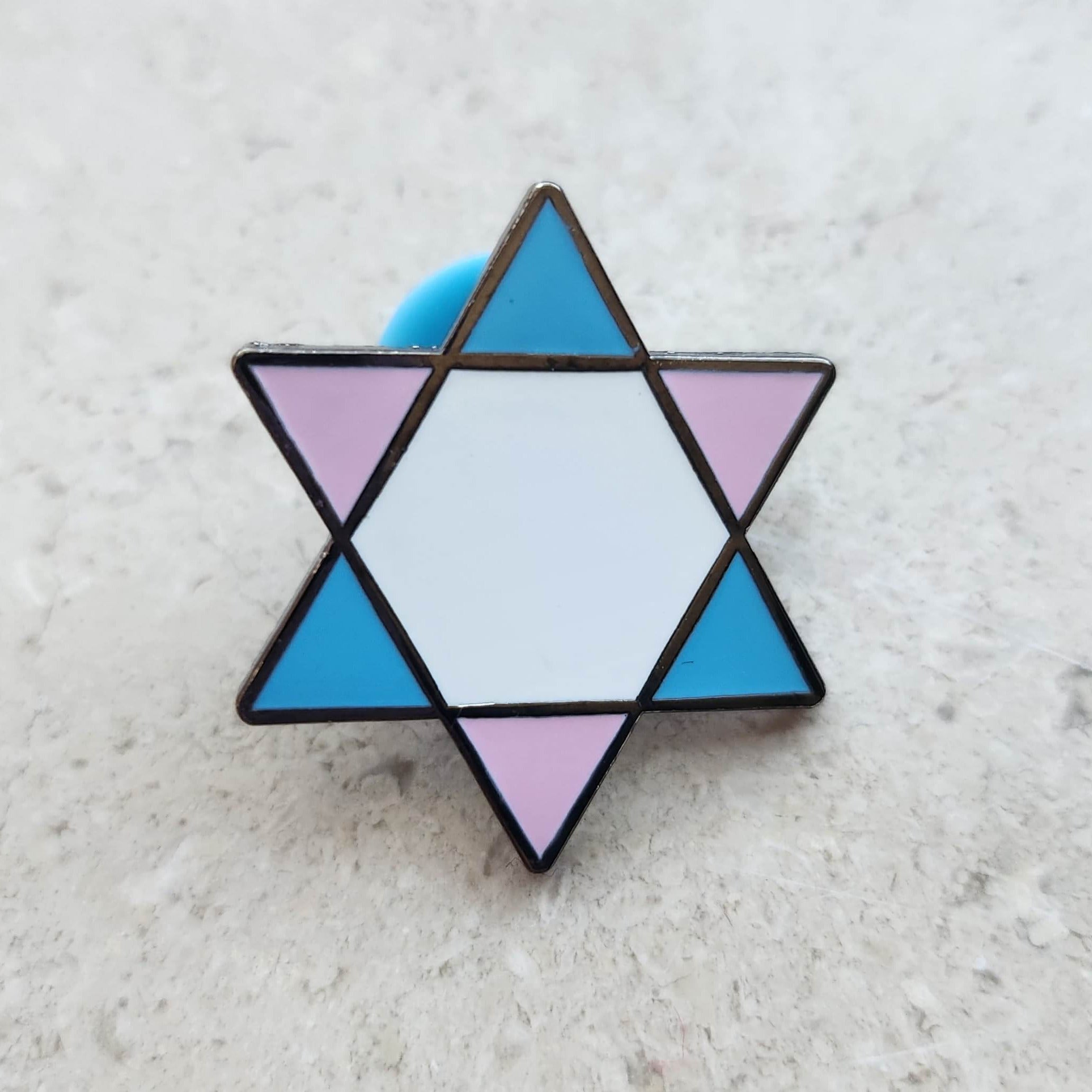 Trans Jewish Pride Pin、mySite、topwebapps