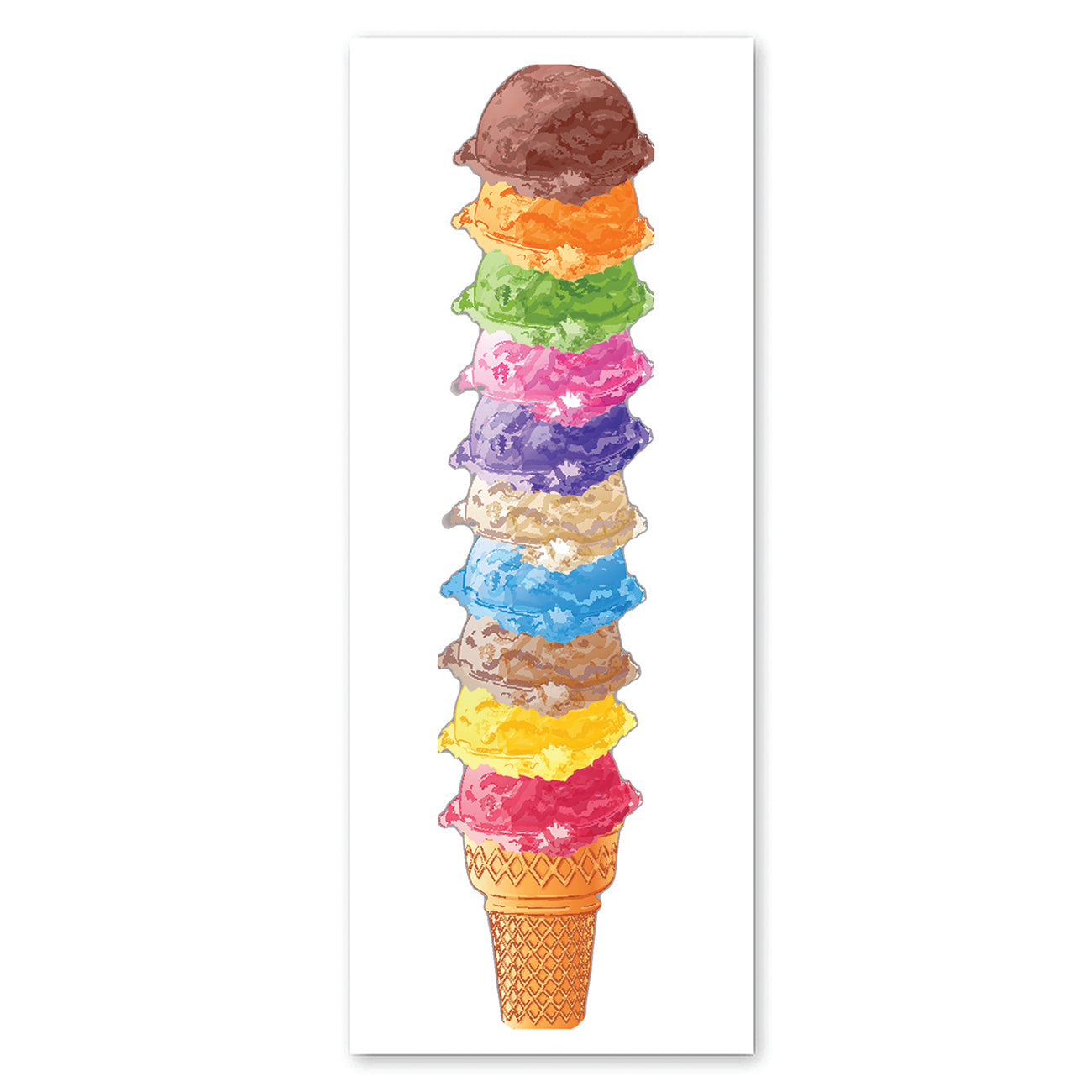  Ice Cream Cone Vinyl Sticker Decal、mySite、ghnorth