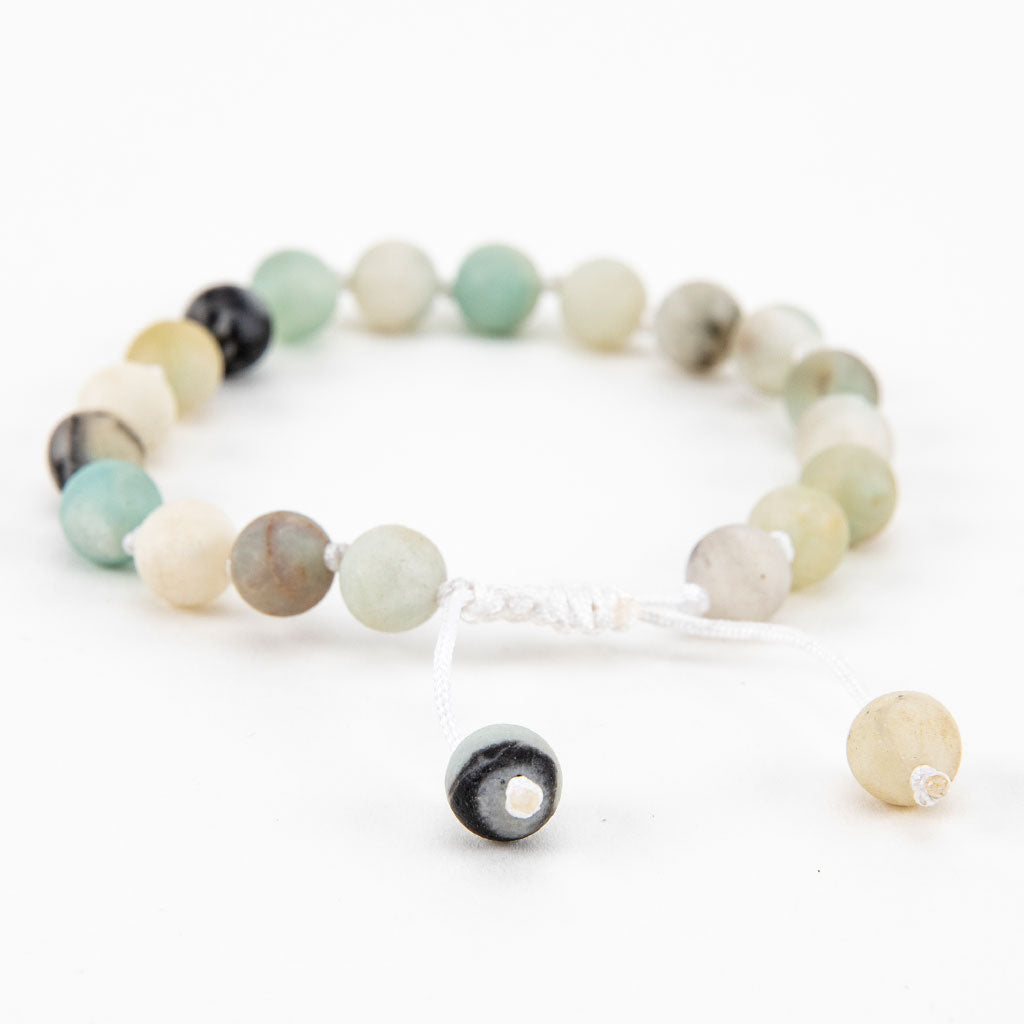 Adjustable Matte Amazonite Bracelet、mySite、topwebapps