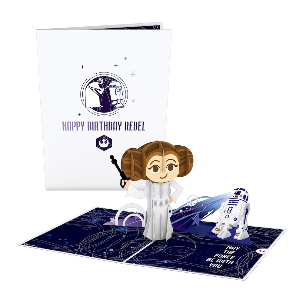 Princess Leia™ Birthday Pop-Up Card、mySite、solidvoid