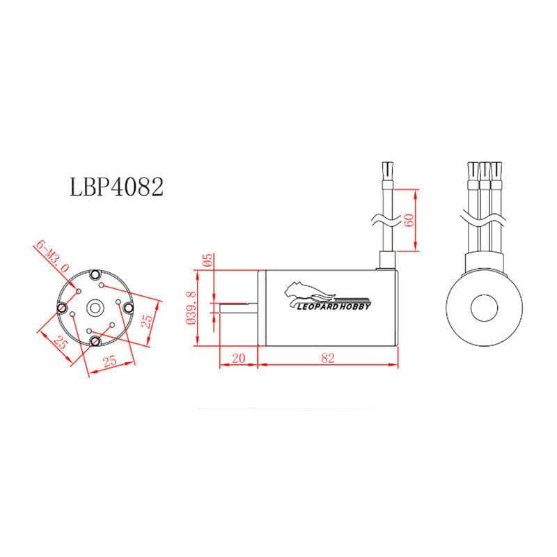  LEO-4082X2, Leopard 4082X2, 2200Kv X2 1.5Y Brushless Motor、mySite、merchandisen