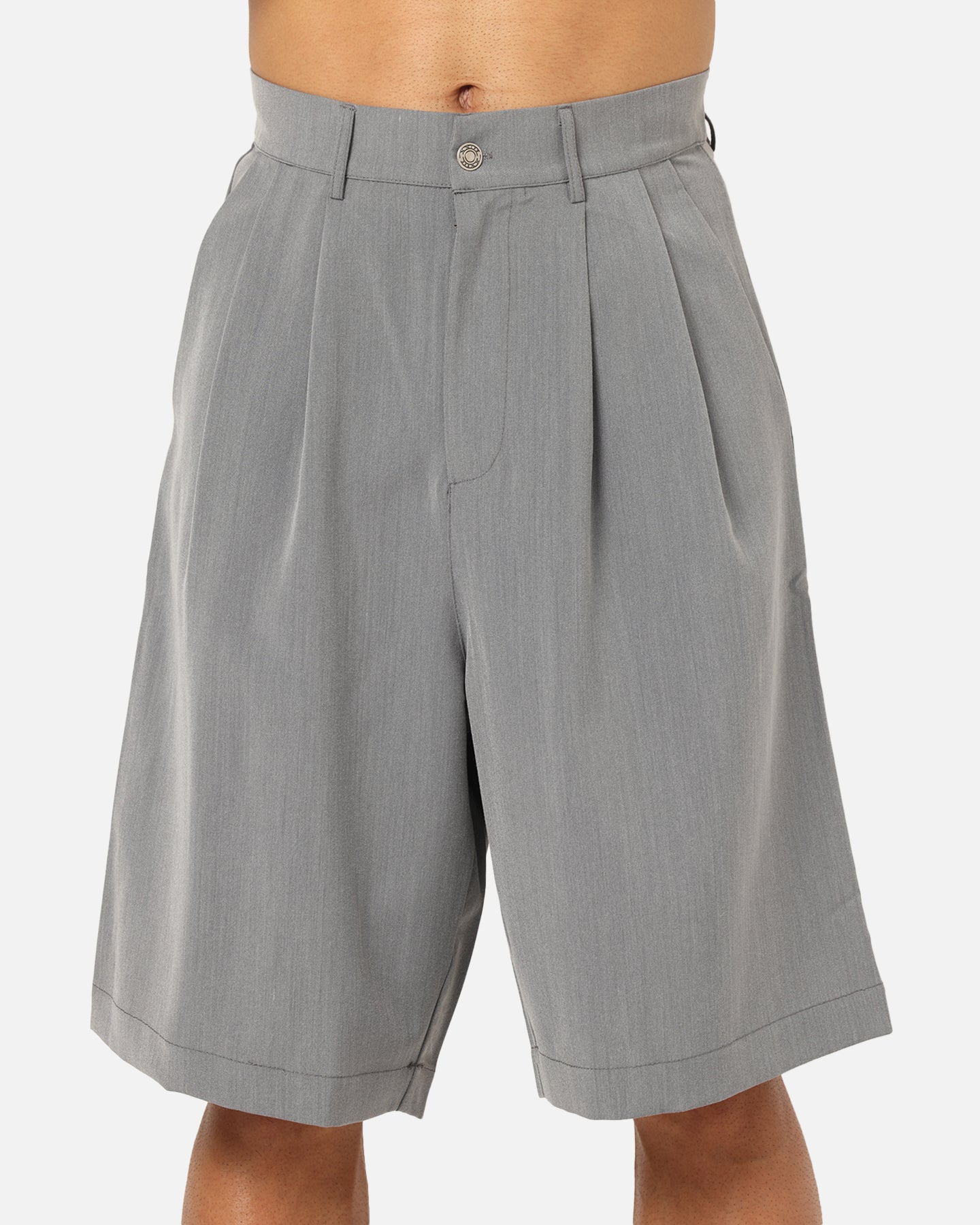 XXIII Baggy Pleated Shorts Grey、mySite、zt4zffjzw