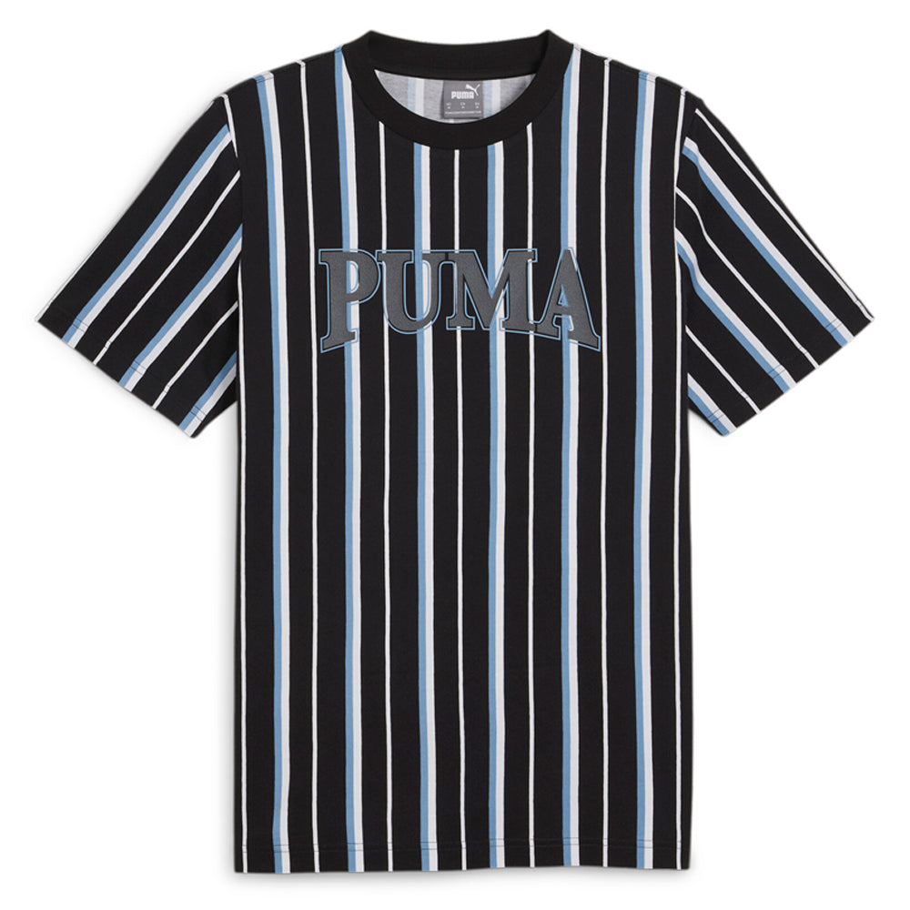 Squad Striped Crew Neck Short Sleeve T-Shirt、mySite、gtrtttuynbv