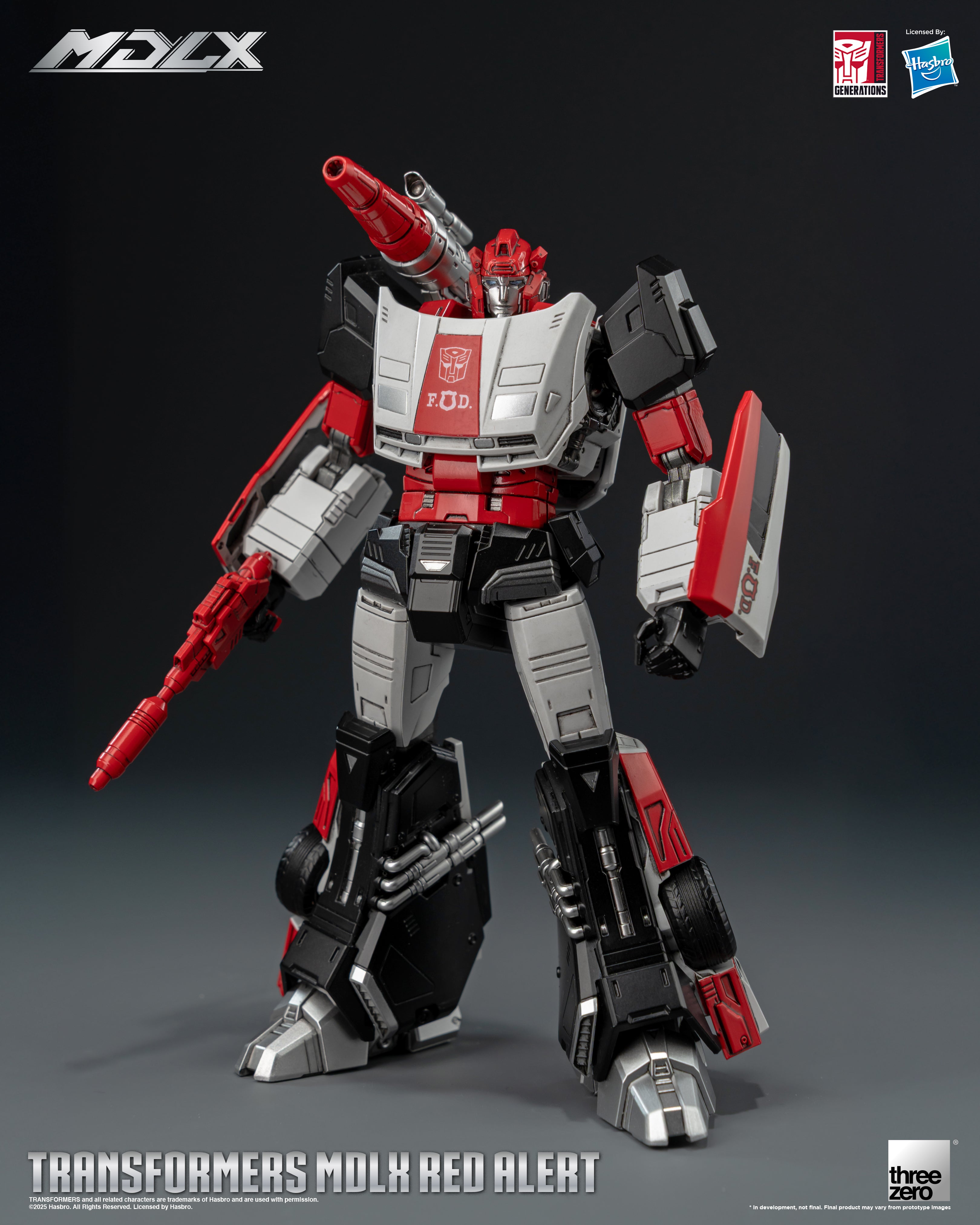 Threezero Transformers MDLX Red Alert、mySite、hgirdovlk