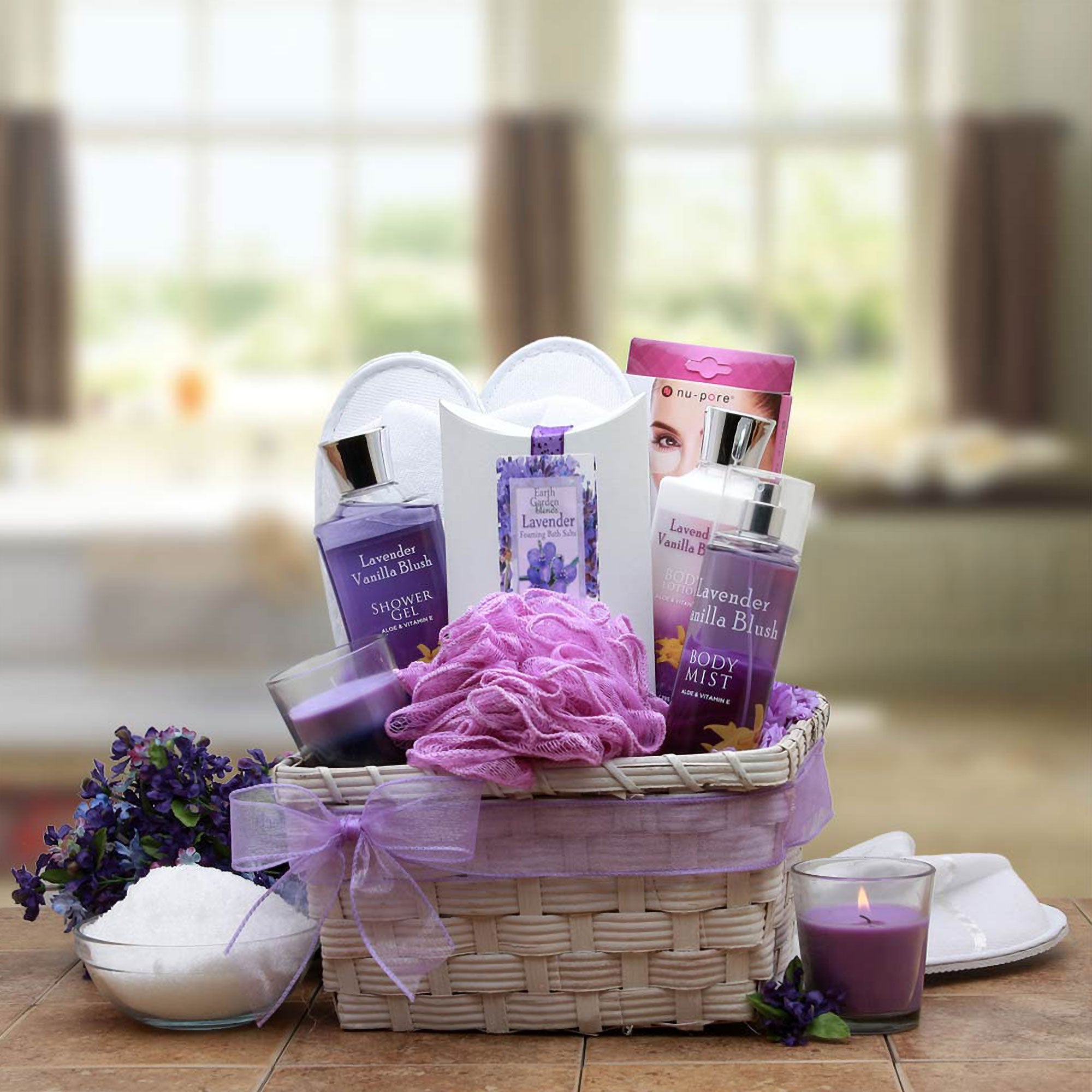 Lavender Spa Gift Basket、mySite、camillekostekn