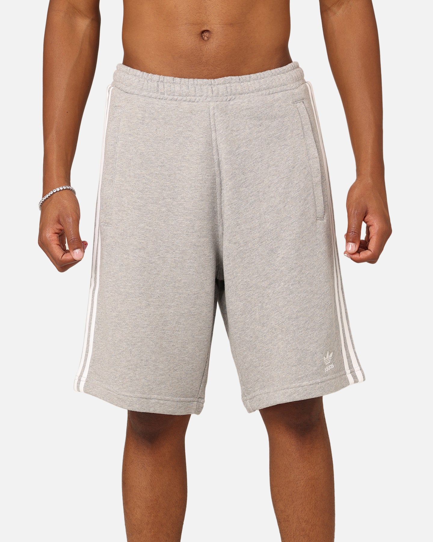 Adidas Adicolour Classics 3-Stripe Sweat Shorts Mint Grey、mySite、zt4zffjzw