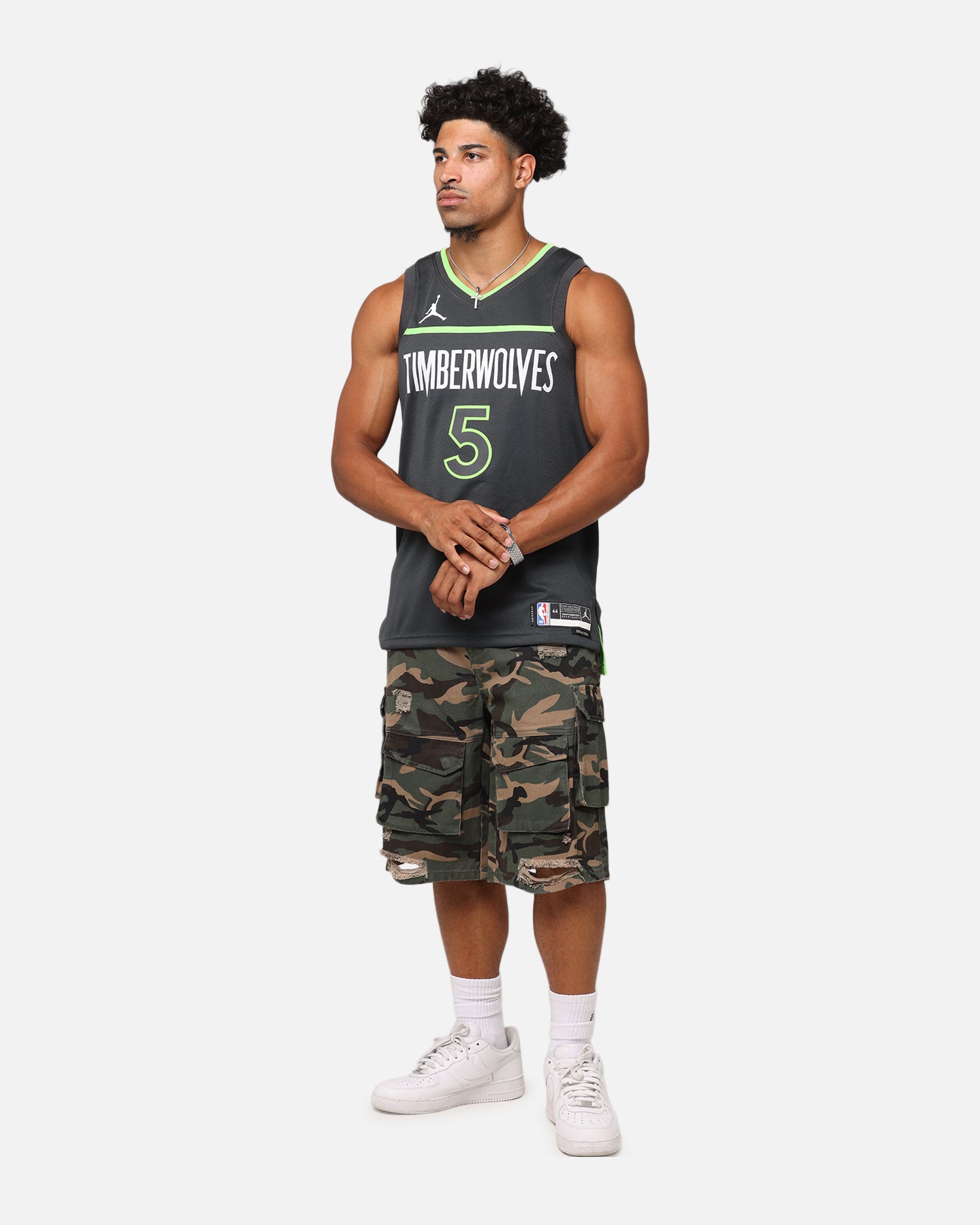 Nike Anthony Edwards Minnesota Timberwolves #5 Statement Edition 2022/23 Nike Dri-Fit NBA Swingman Jersey Anthracite、mySite、zt4zffjzw