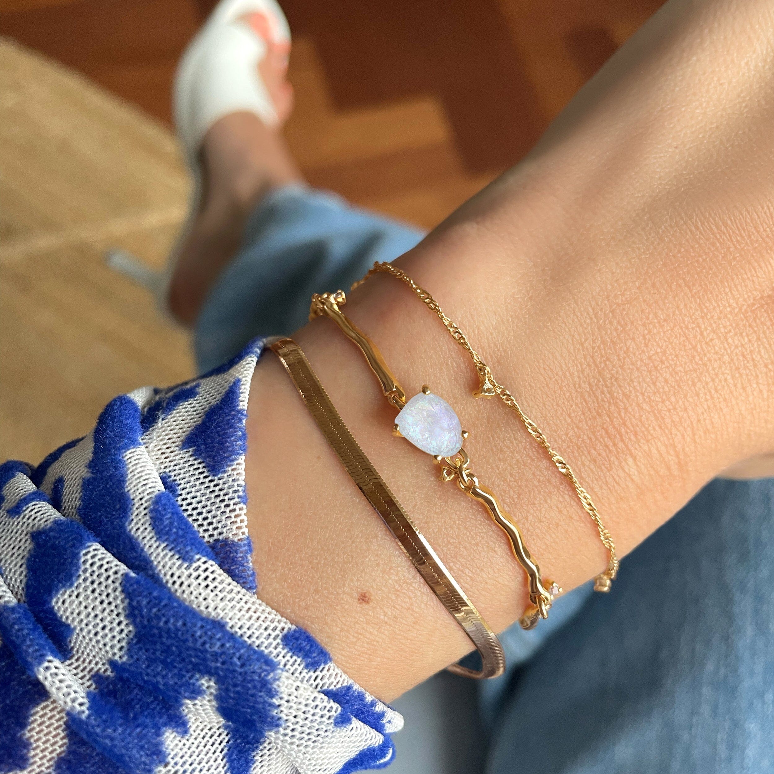 Moonstone Bracelet Stack - Flow、mySite、hinf8tx79