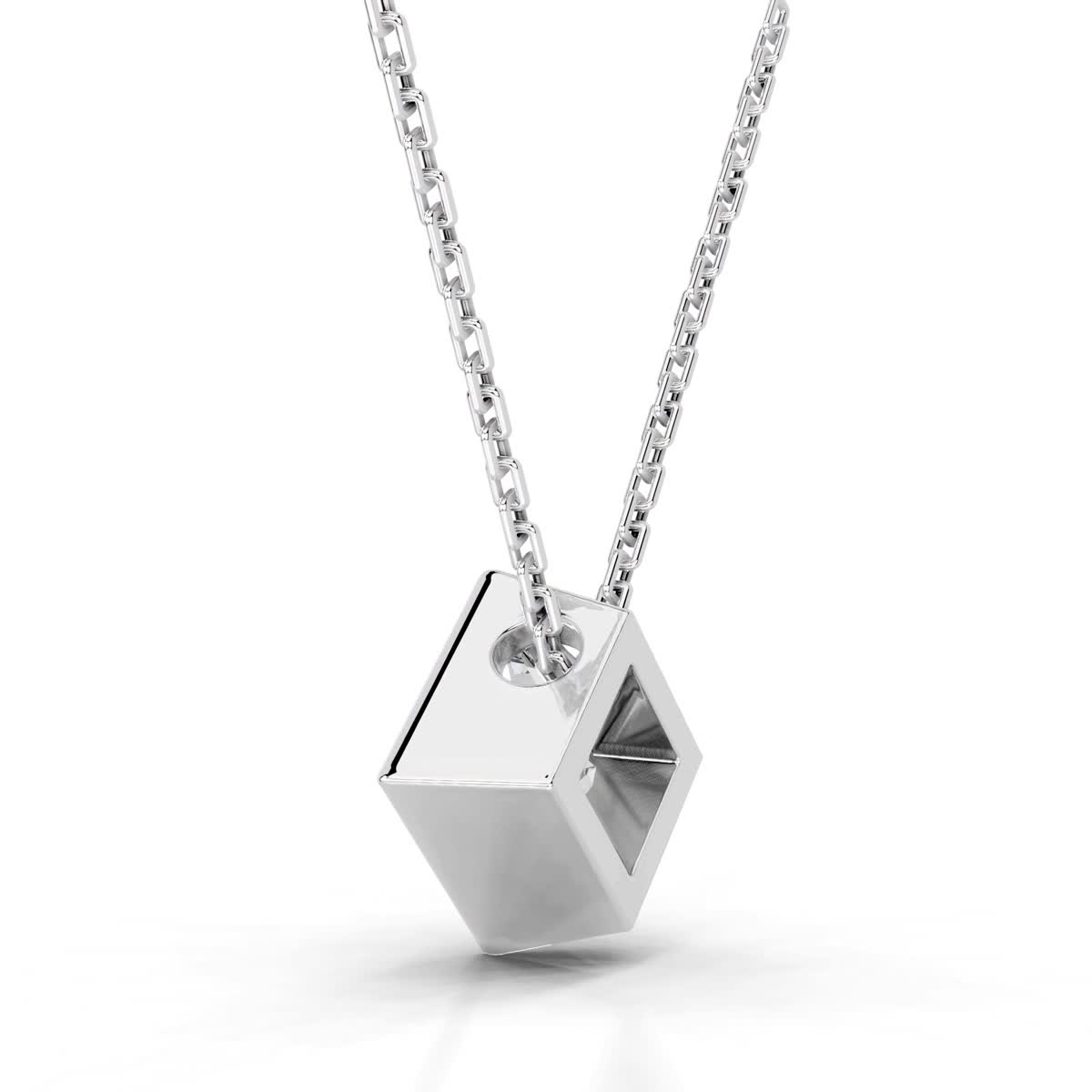 Brianna Diamond Pendant (2 Carat) -18K White Gold、mySite、hinf8tx79