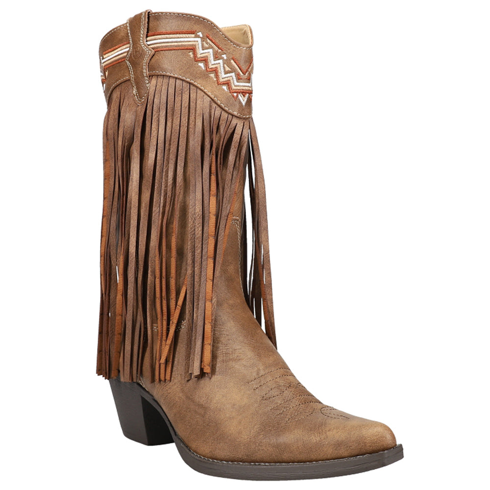 Fringes Snip Toe Cowboy Boots、mySite、gtrtttuynbv
