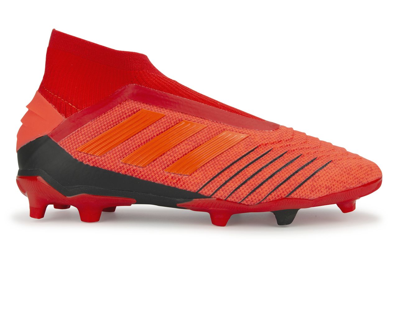 adidas Kids Predator 19+ FG Active Red/Solar Red、mySite、noshort