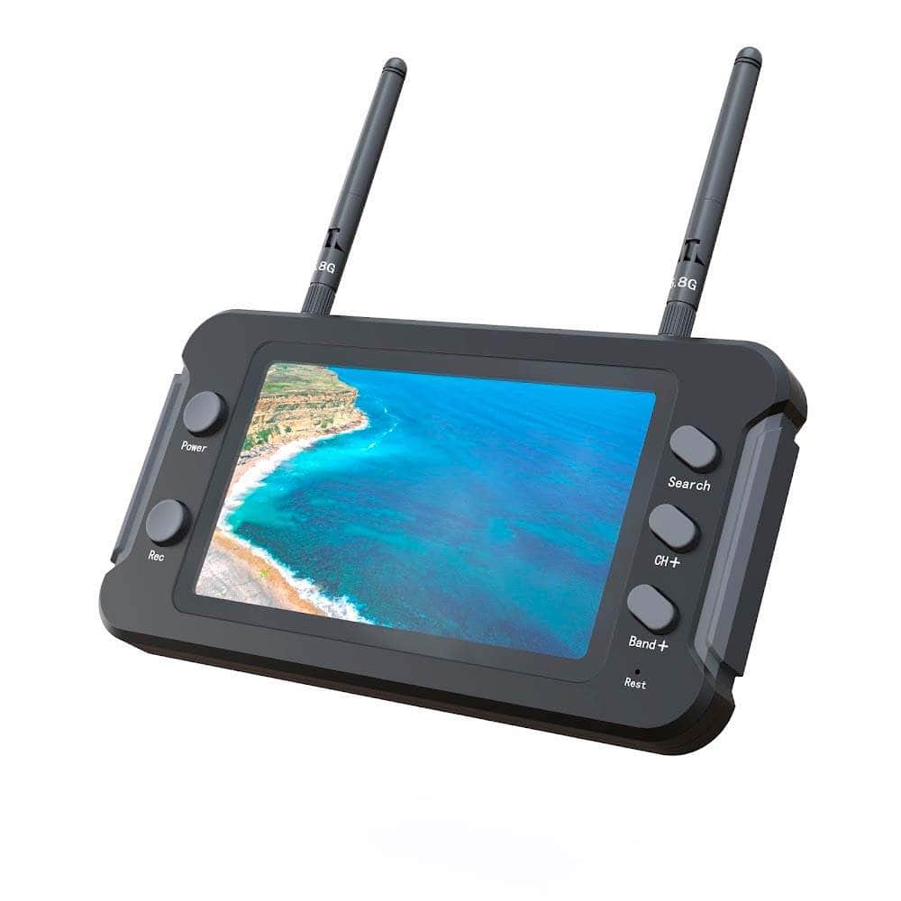  FYS 40CH 5.8GHz Diversity FPV Monitor w/ DVR - 4.3、mySite、merchandisen