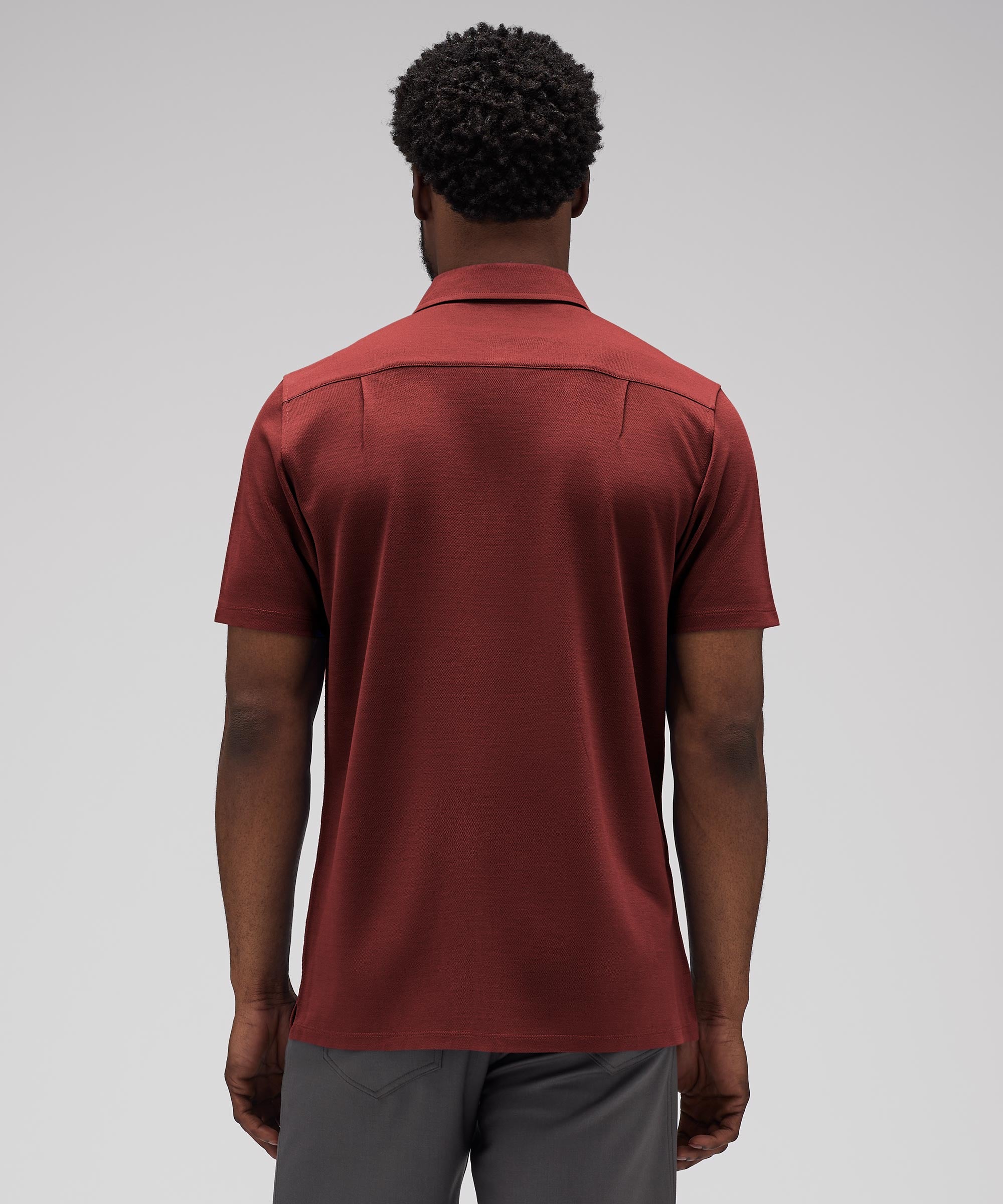 Men's Merino Polo、mySite、noshort