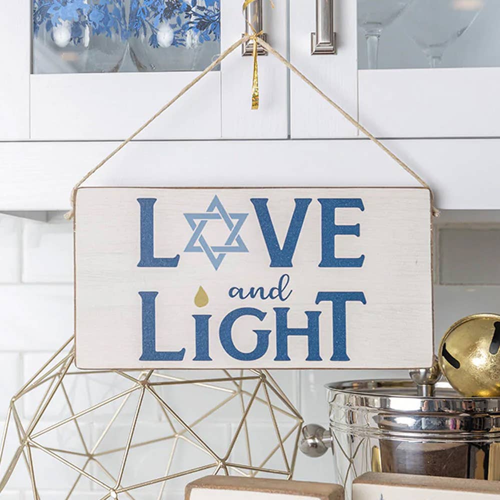 Love and Light Twine Hanging Sign、mySite、topwebapps