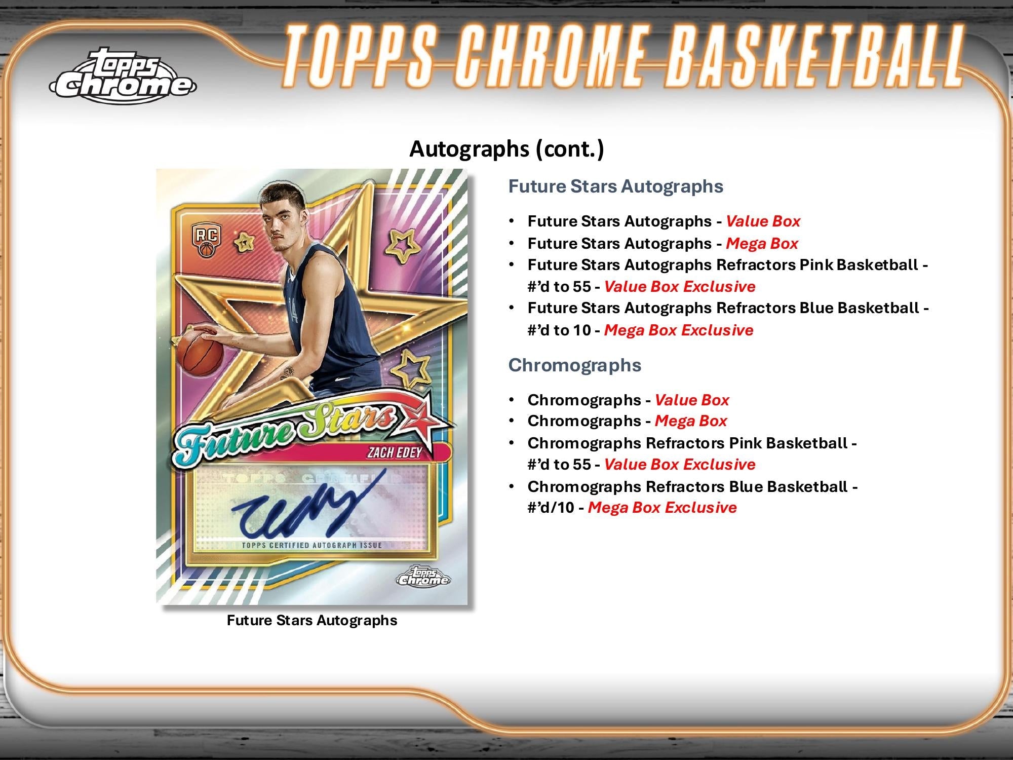 Topps Chrome Basketball 2024/25 - Value Box、mySite、waistdrama