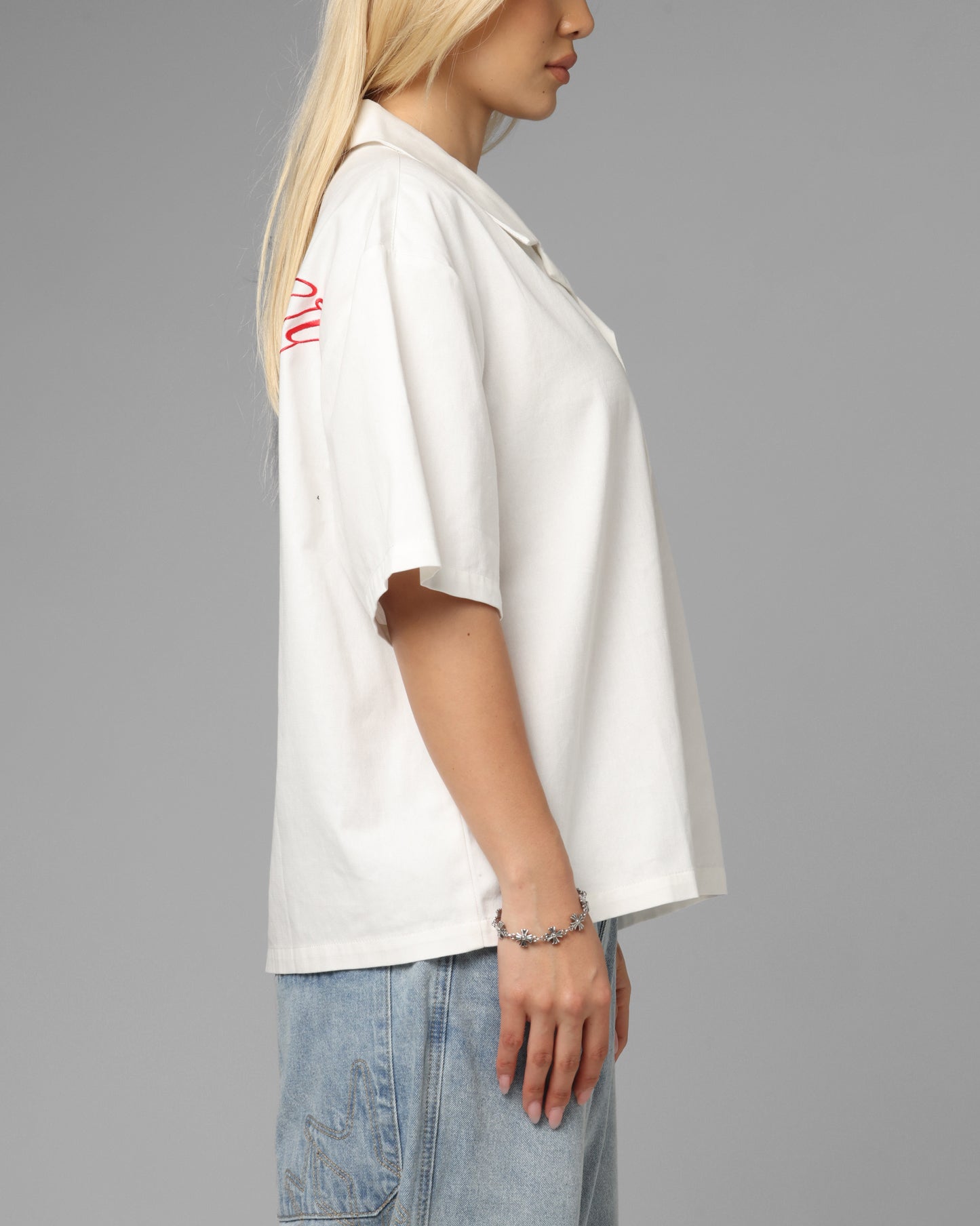 Loiter Daytona Button Up Shirt White、mySite、zt4zffjzw