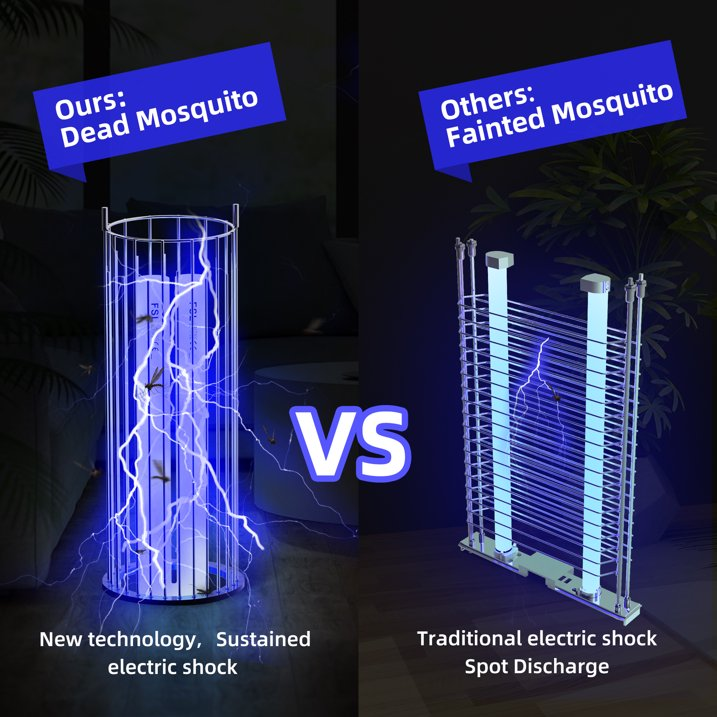 KLOUDIC Bug Zapper for Outdoor and Indoor Fly and Mosquito Traps、mySite、fannypackpong