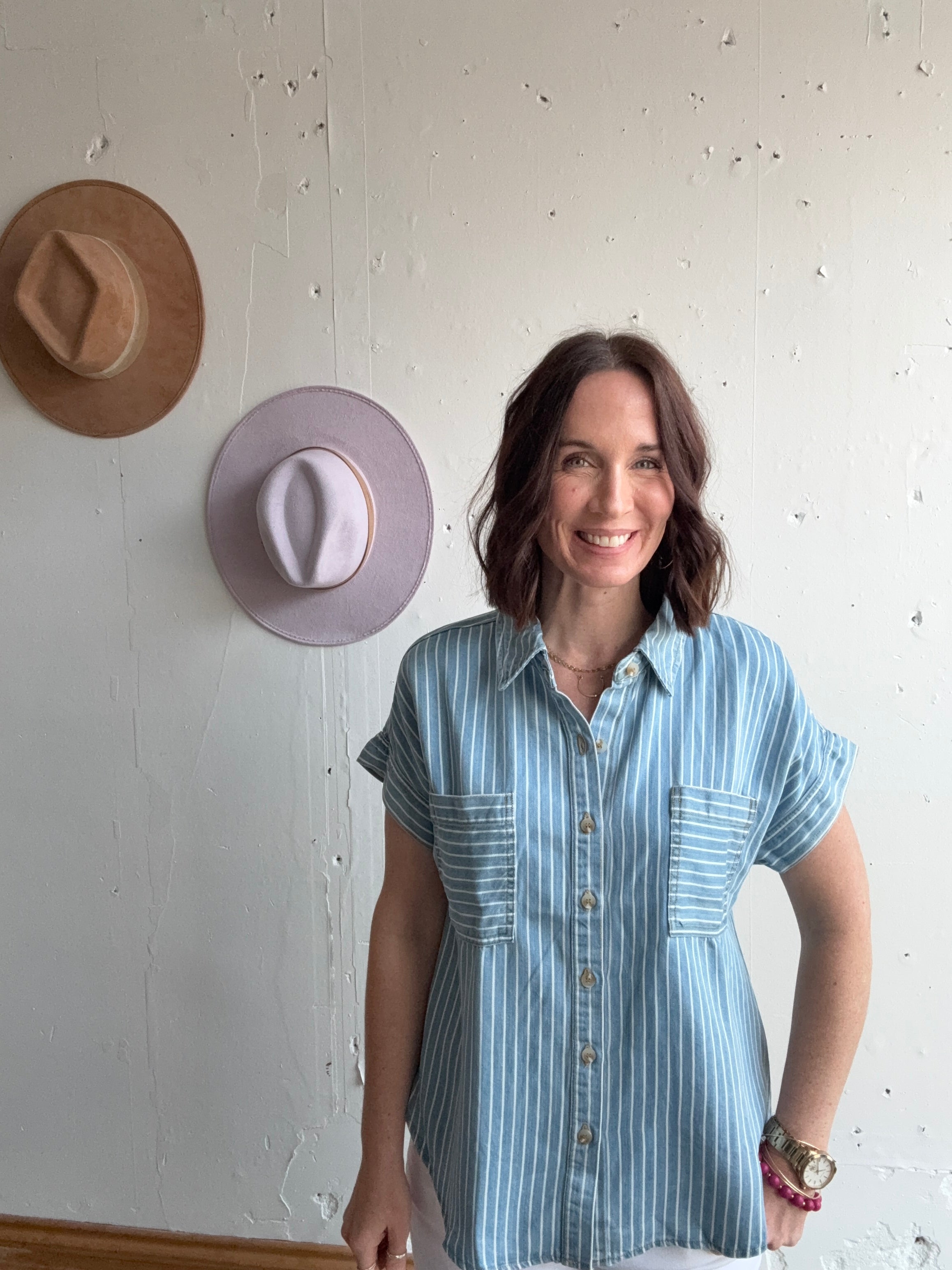 Sara‘s Striped Top、mySite、garagedoors4me