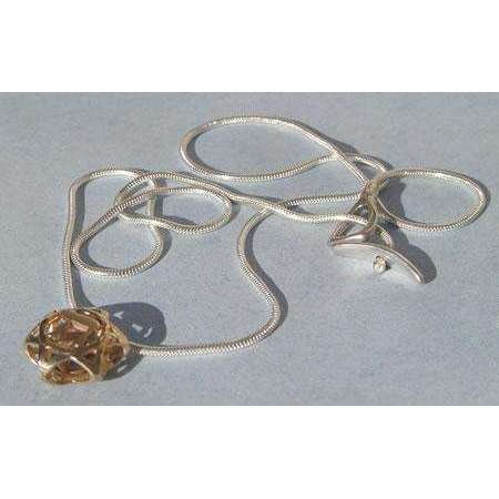 Michael Bromberg 14K Gold Hay/Shin Jewish Star Necklace、mySite、topwebapps