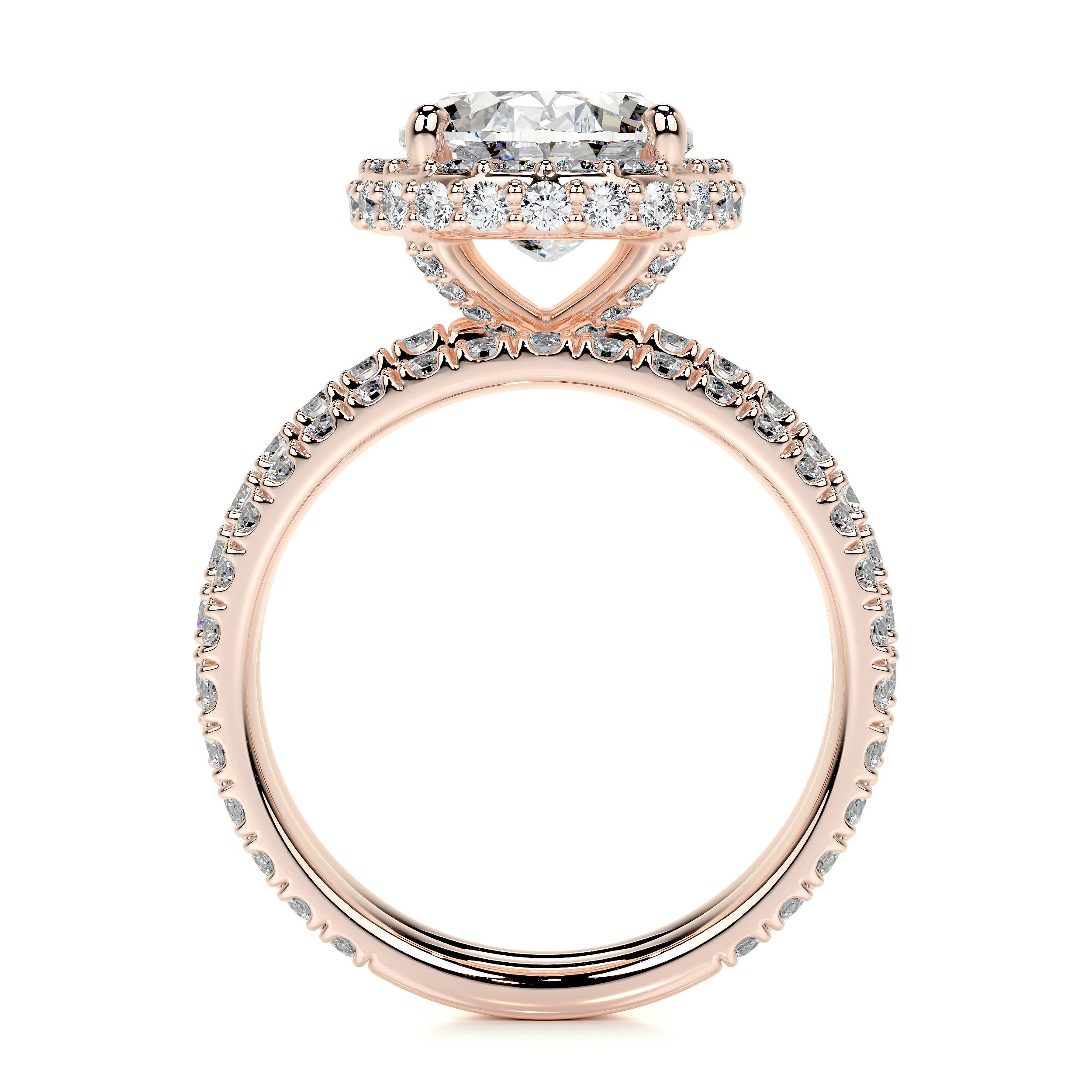 Lara Lab Grown Diamond Bridal Set -14K Rose Gold、mySite、hinf8tx79